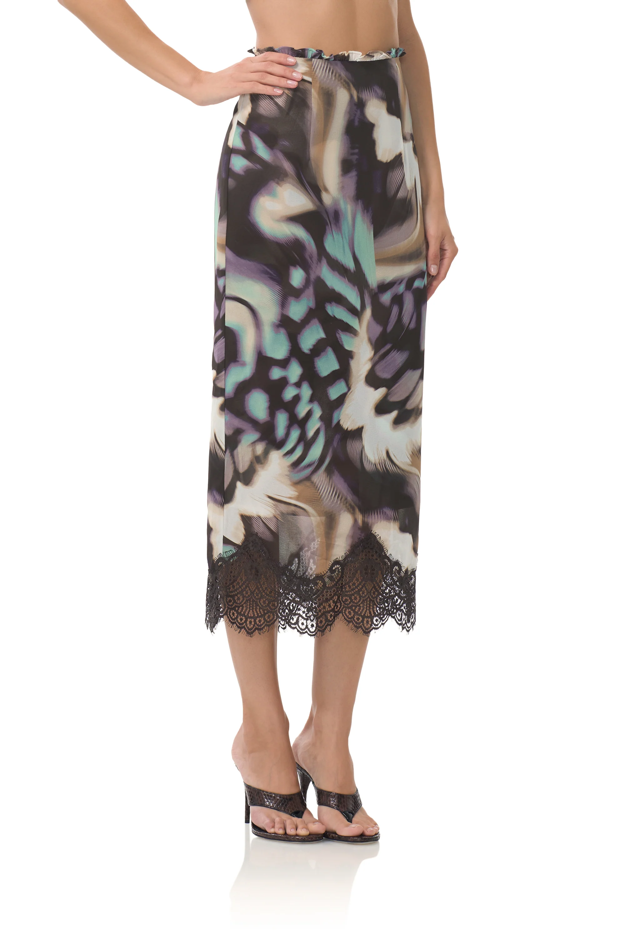 Ackley Skirt - Feather Swirl - Image 3