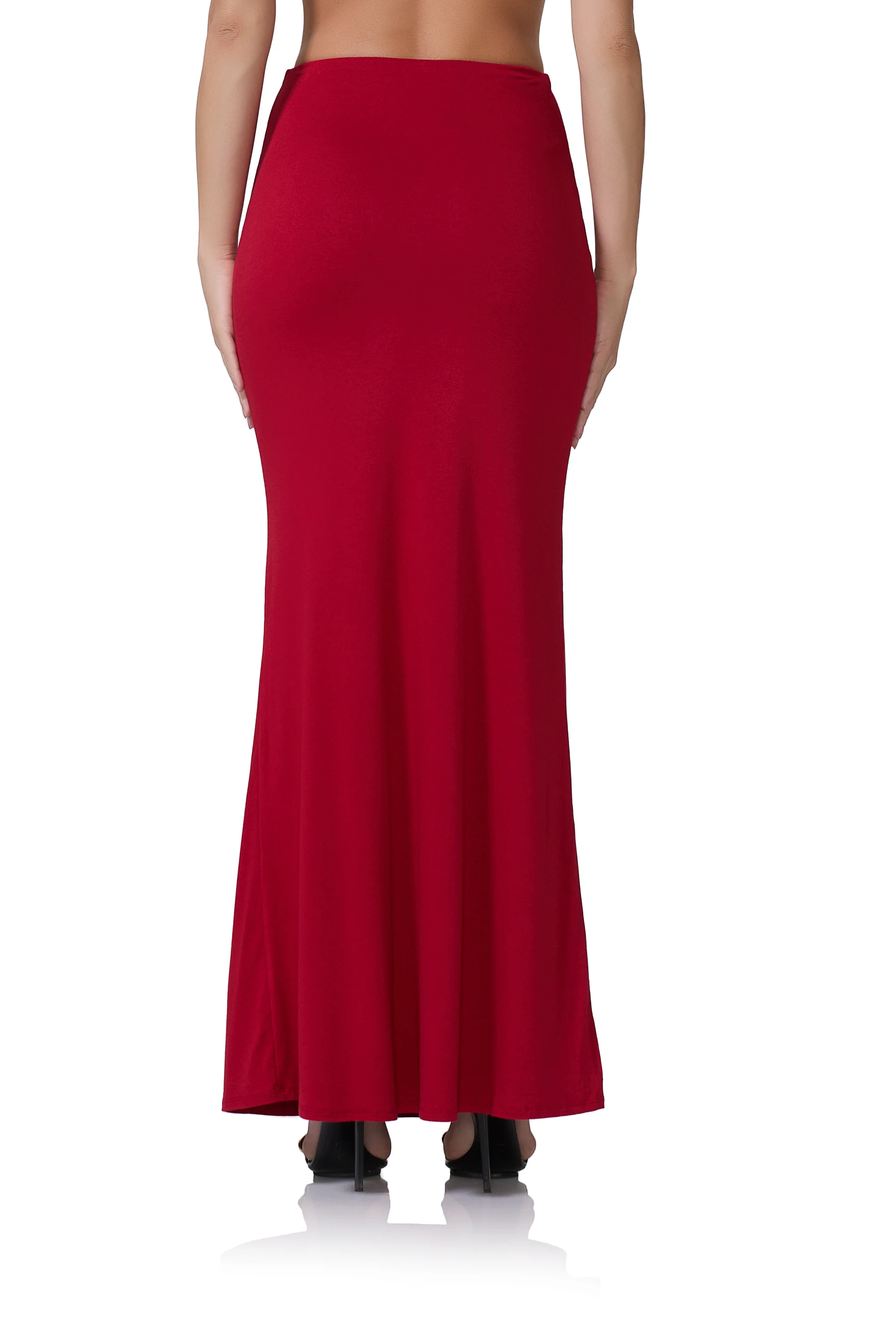 Amelia Maxi Skirt - Poppy Red - Image 5