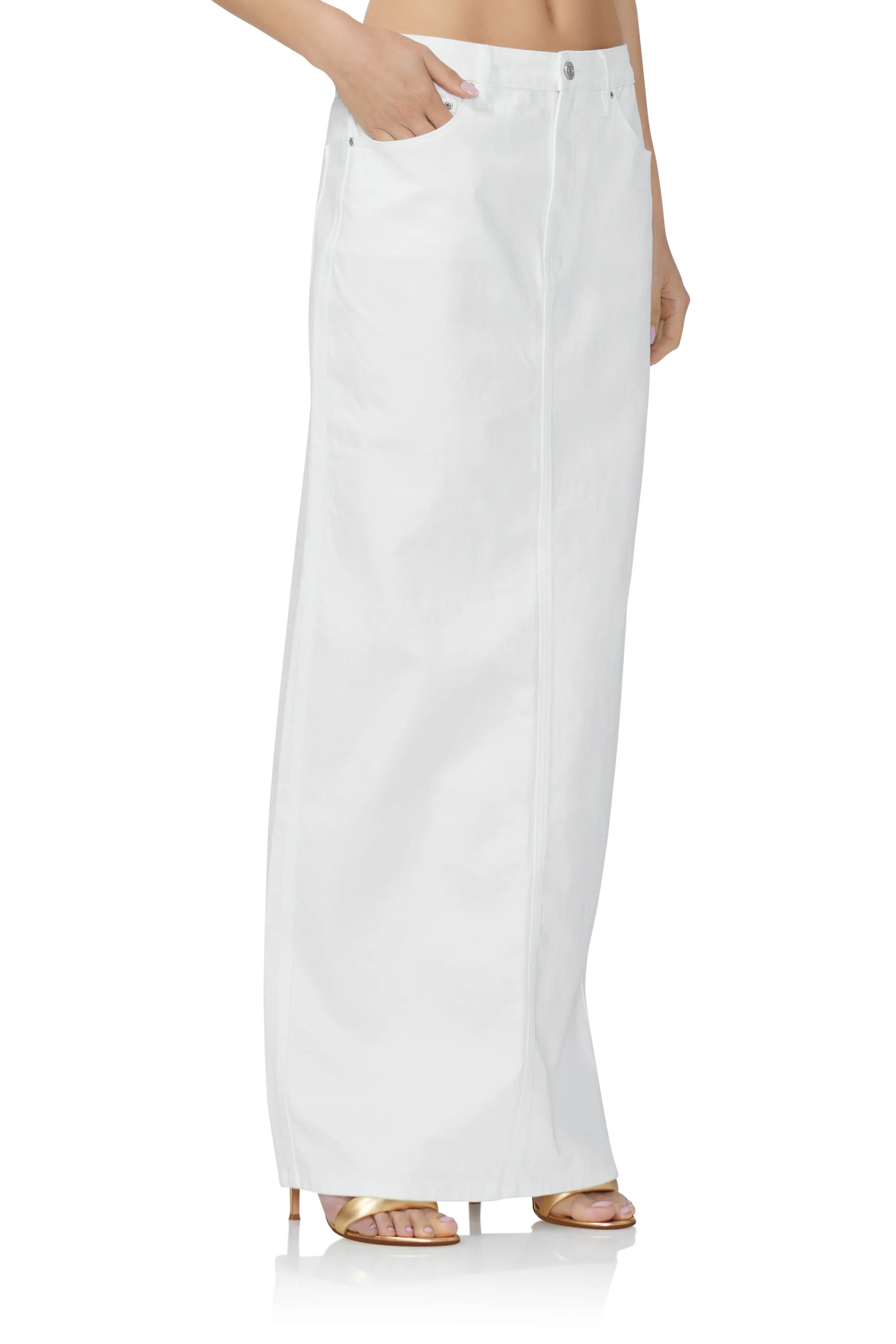 Amiri Maxi Skirt - White - Image 3