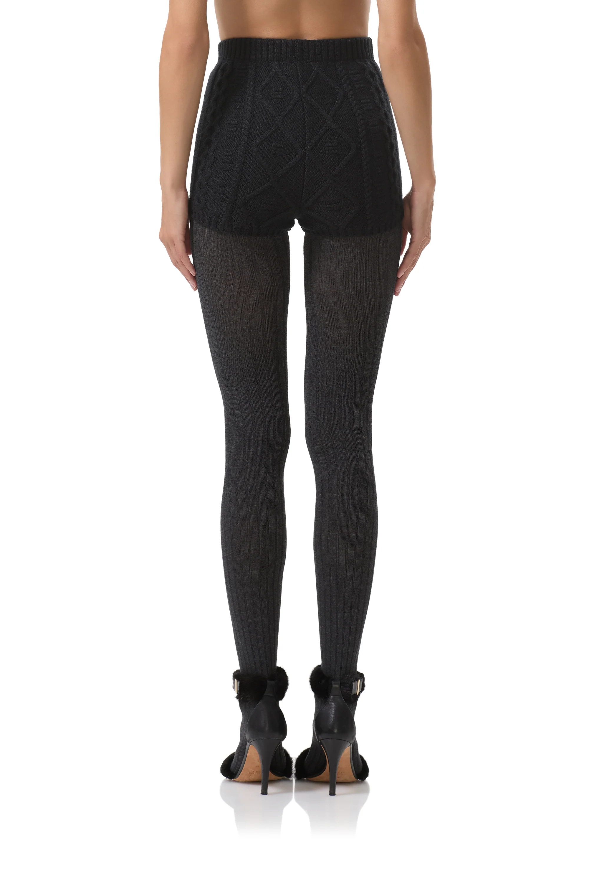 Benoite Sweater Short - Noir - Image 4