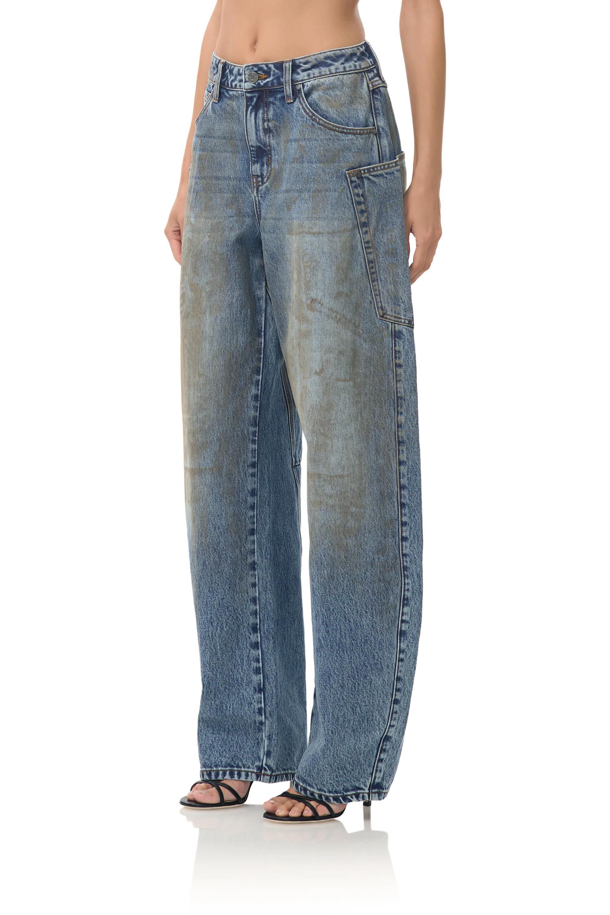 Bexley Barrel Pant - Dusty Tint Wash - Image 3
