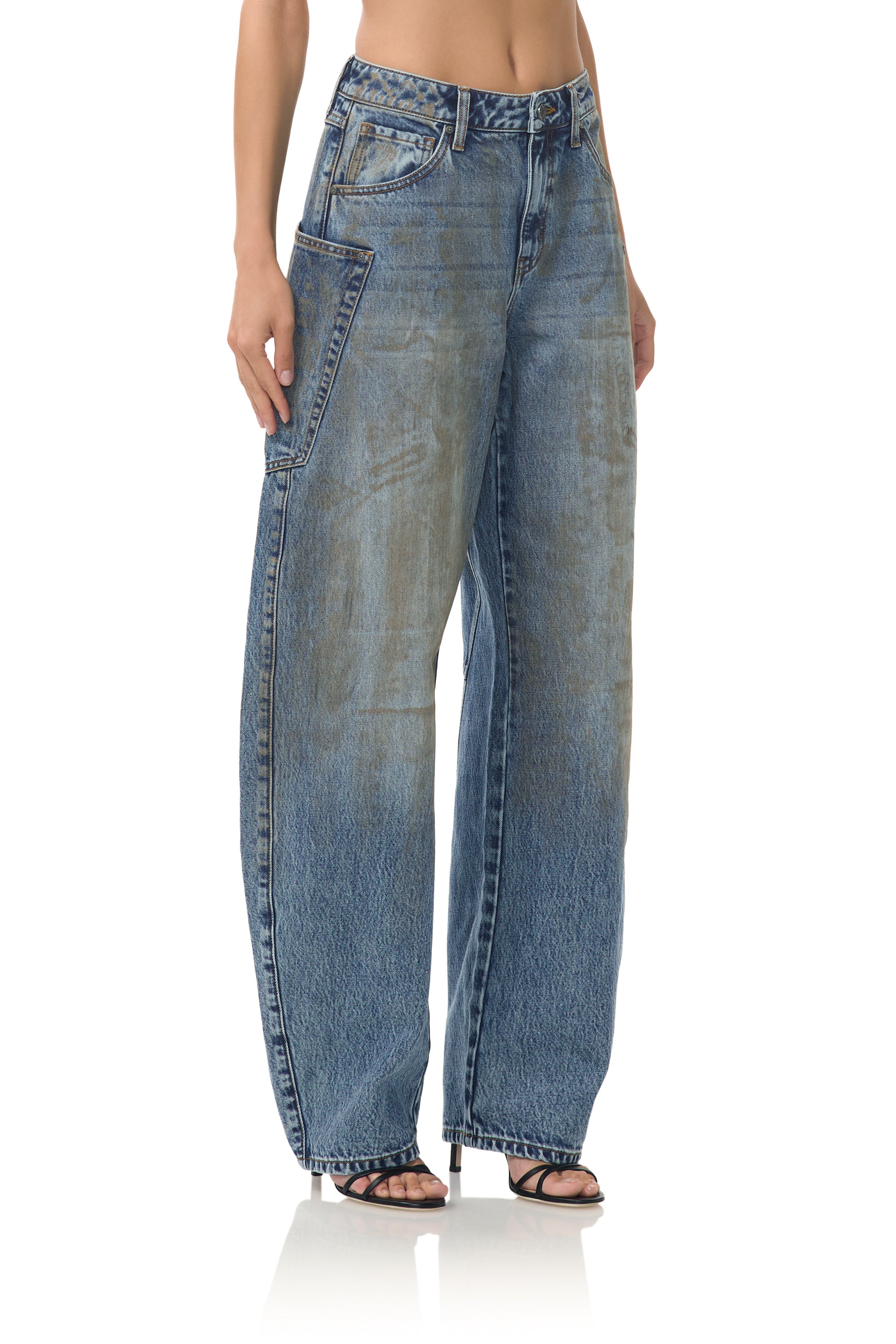 Bexley Barrel Pant - Dusty Tint Wash - Image 4