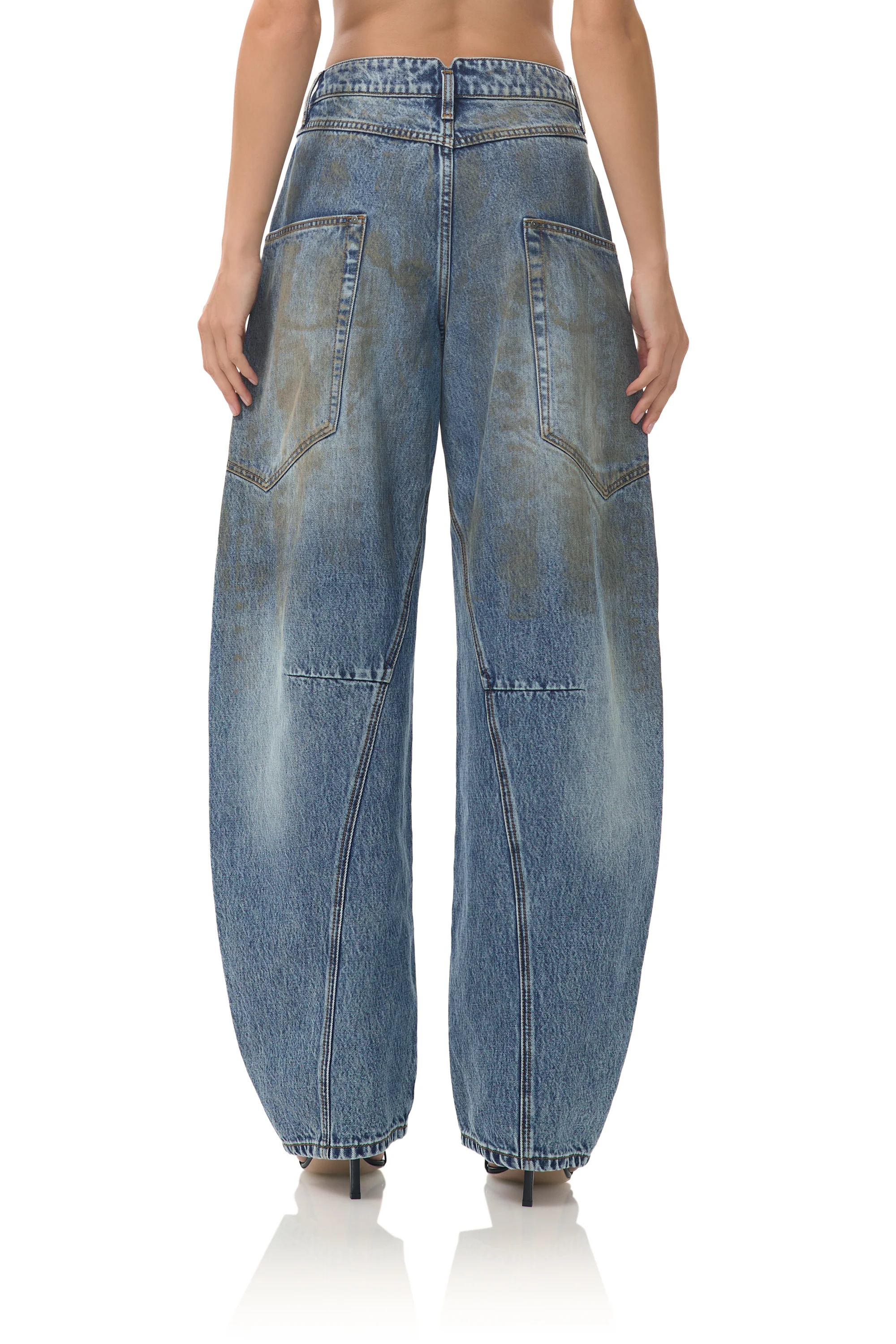 Bexley Barrel Pant - Dusty Tint Wash - Image 5