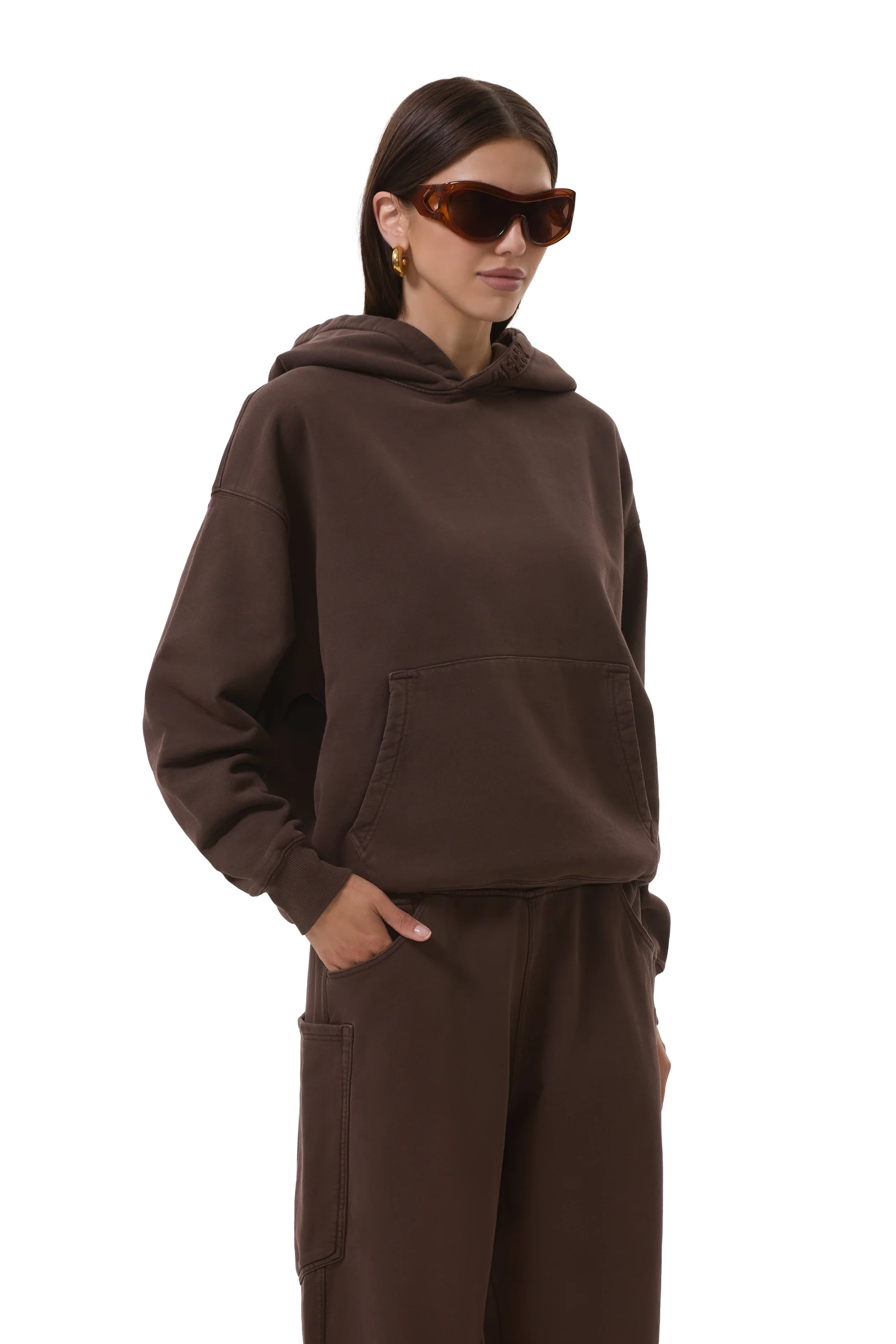 Blake Pullover Hoodie - Espresso - Image 4