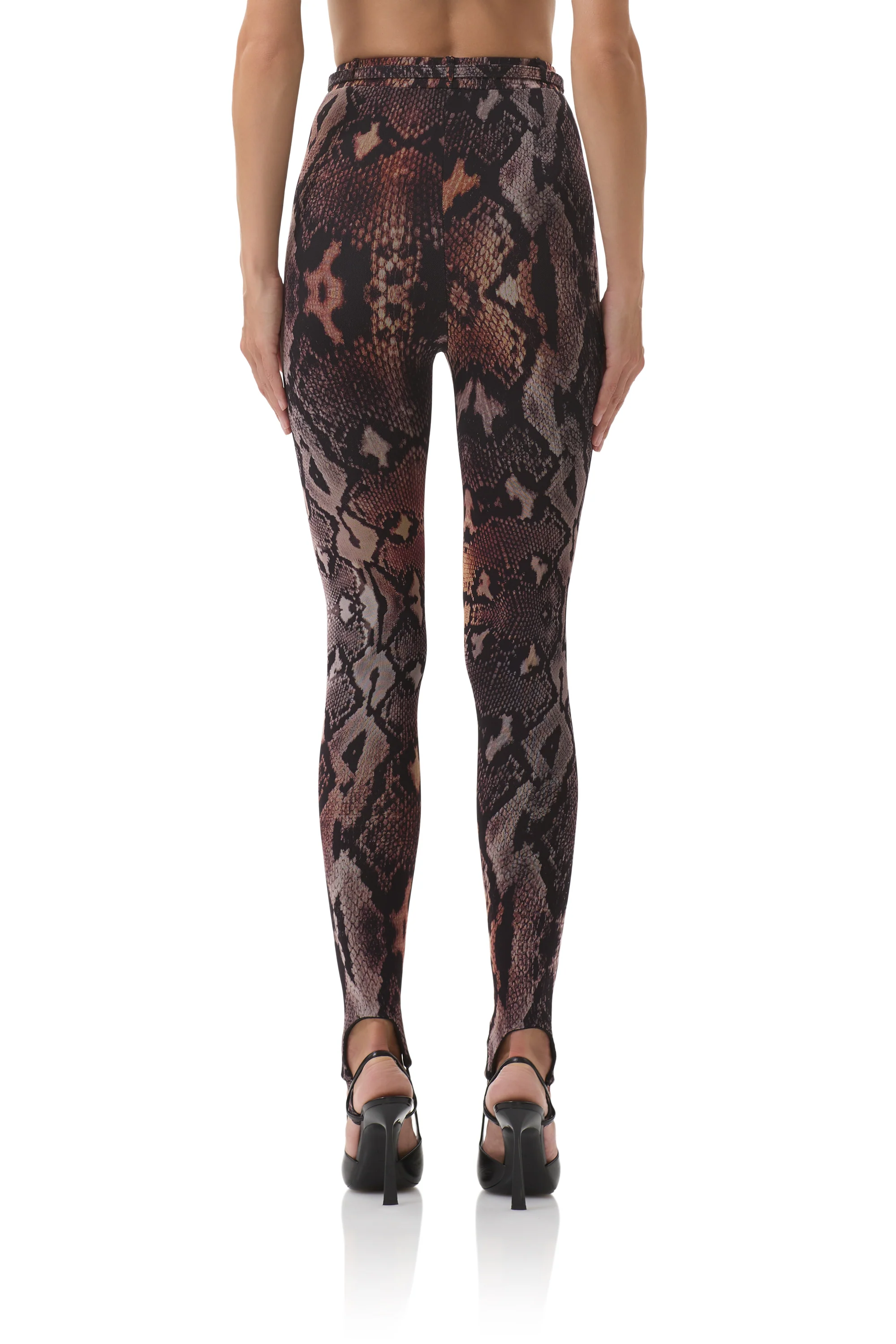 Carey Stirrup Pant - Scattered Snake - Image 5