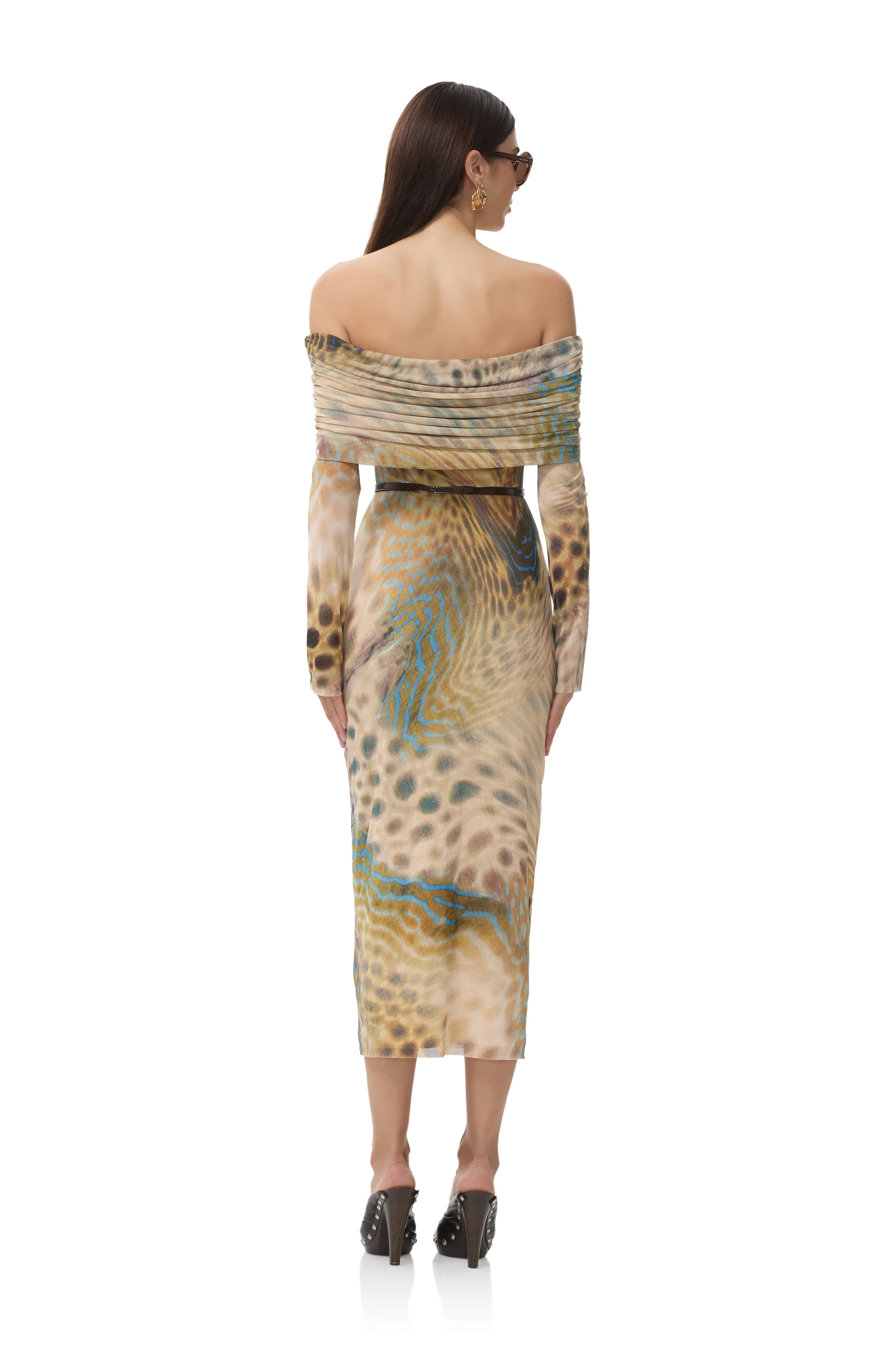 Cornelia Dress - Fish Scale Swirl - Image 7