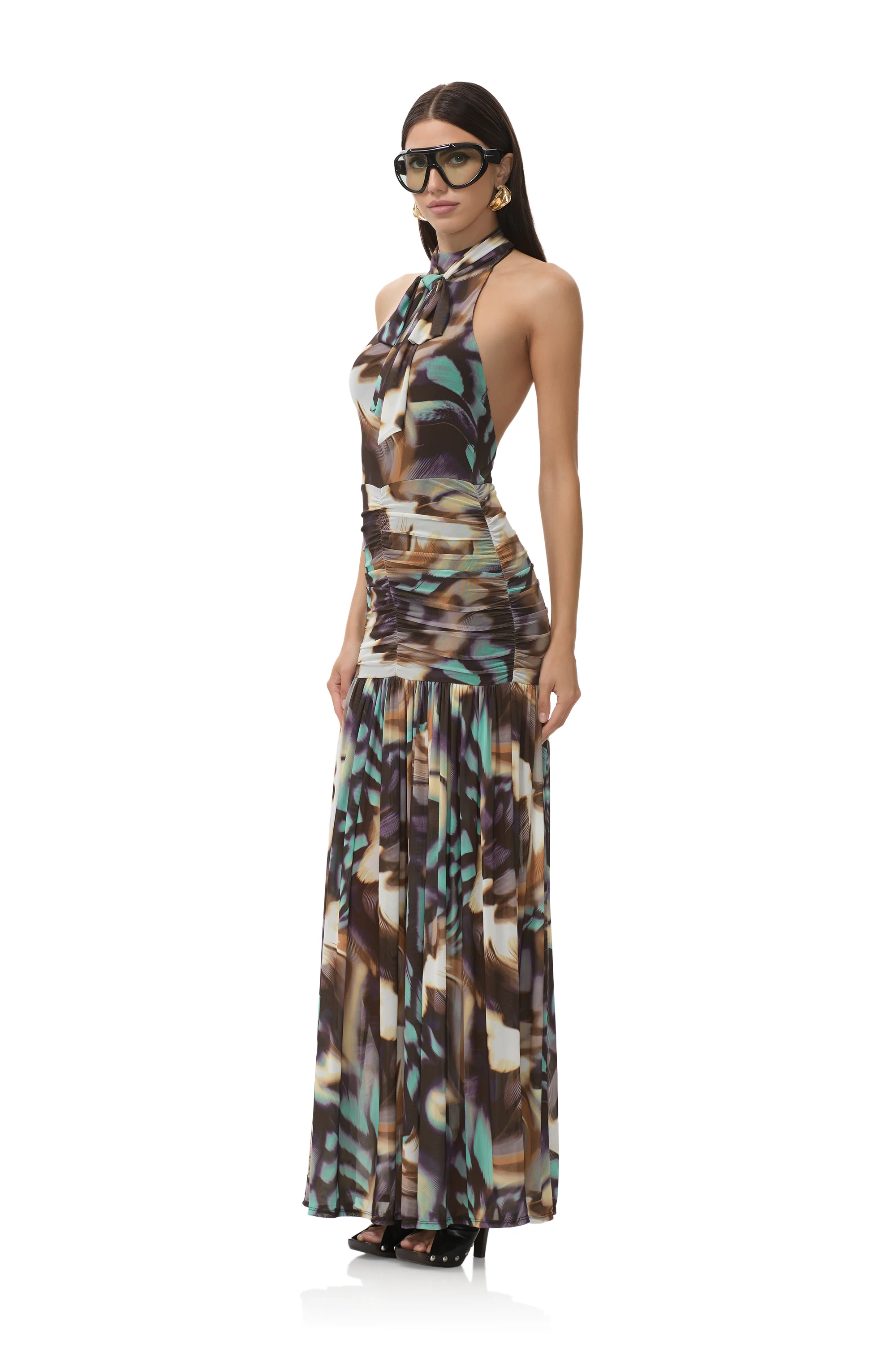 Cromwell Dress - Feather Swirl - Image 3