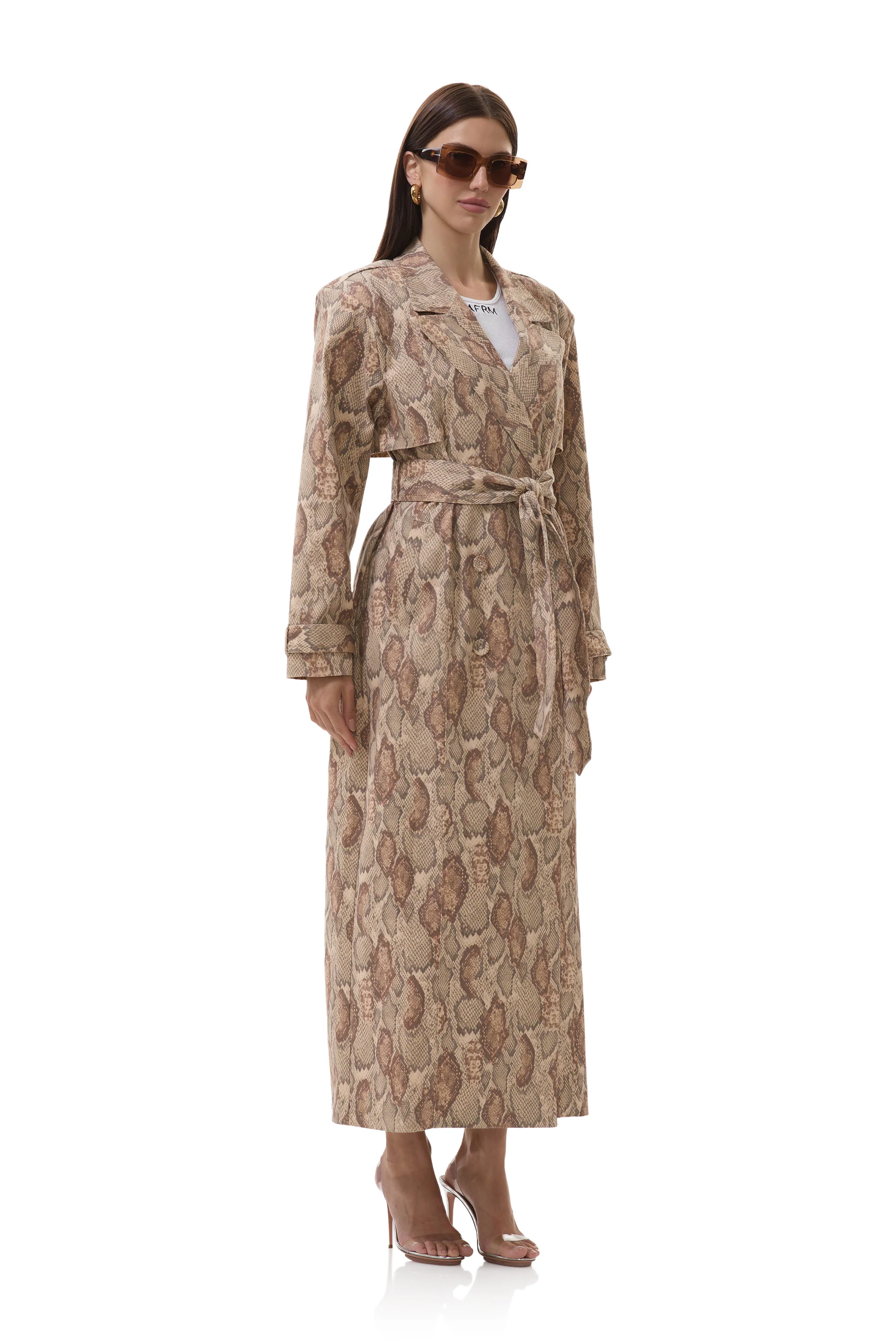 Earhart Trench Coat - Sand Snake - Image 3