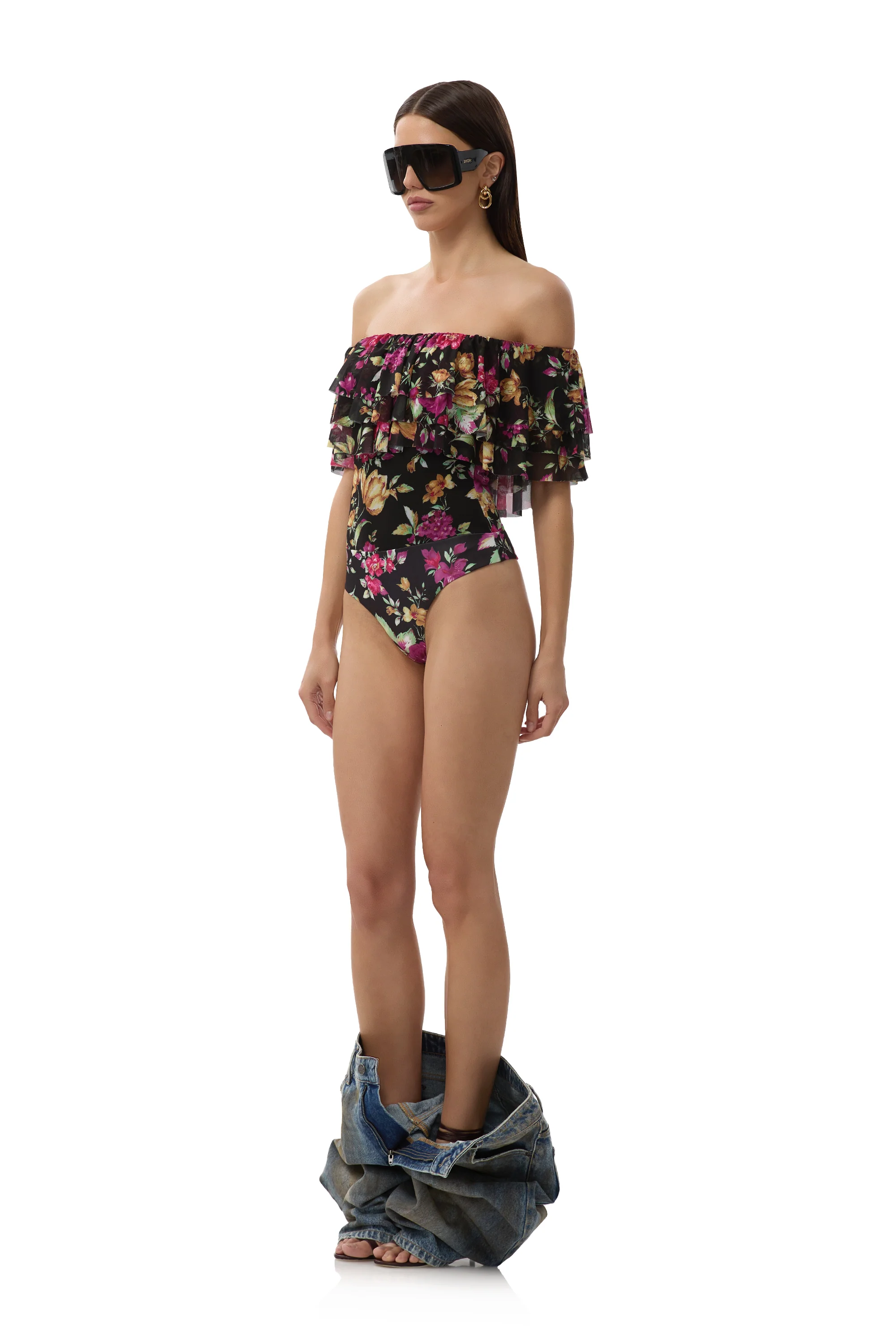 Ebba Bodysuit - Dusted Floral - Image 3