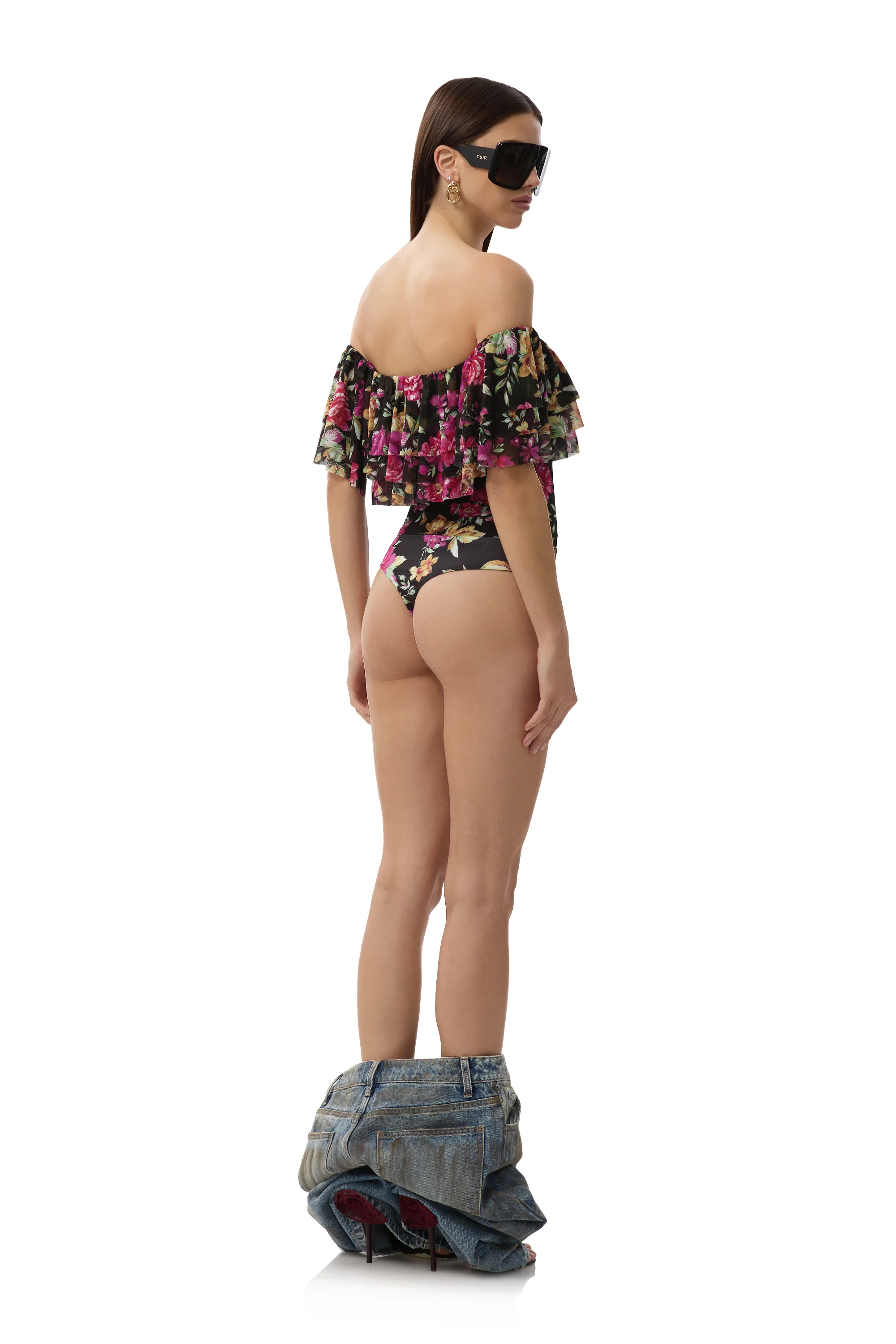 Ebba Bodysuit - Dusted Floral - Image 4