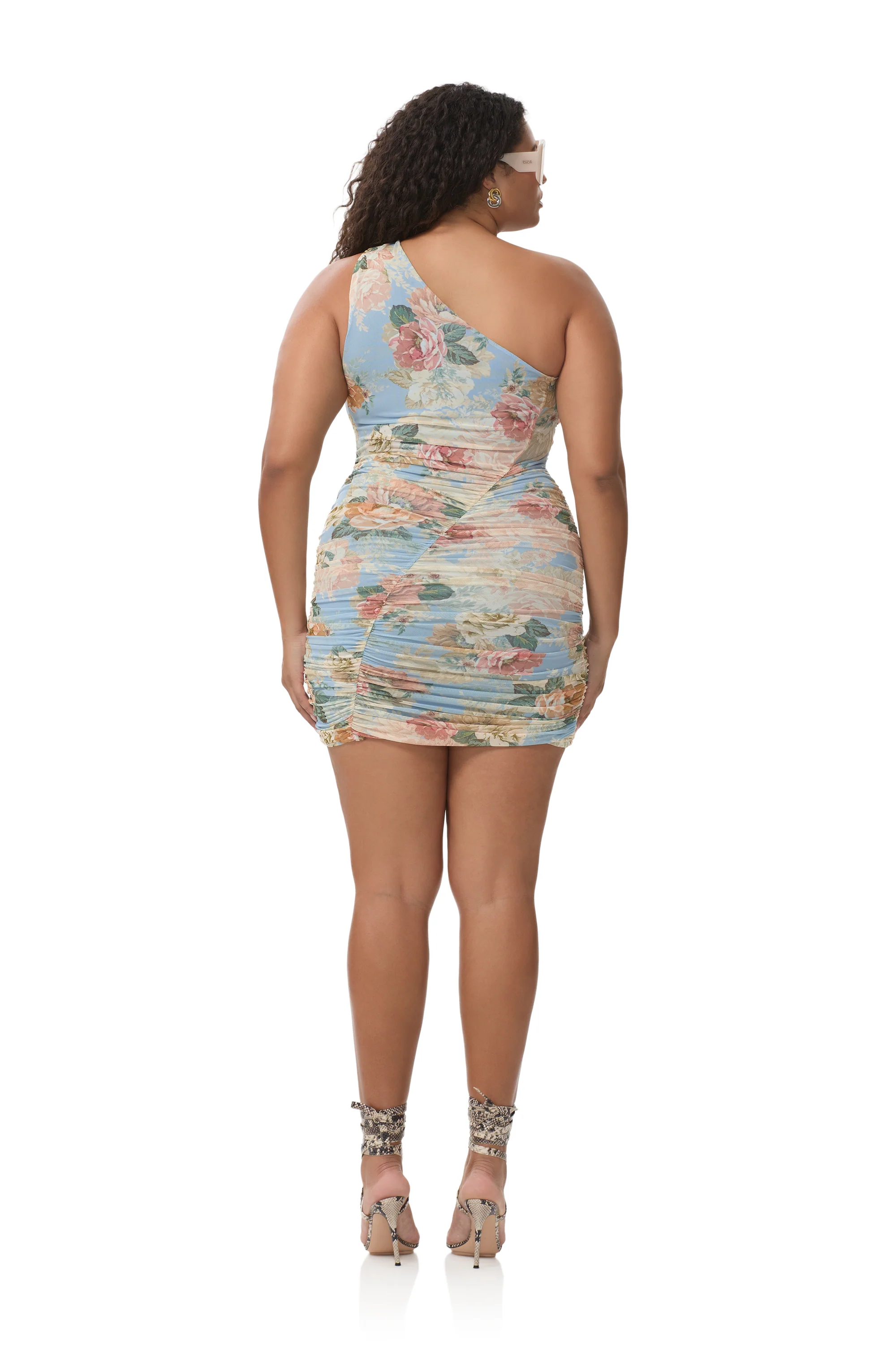 Emery Dress - Soft Slate Bloom - Image 8
