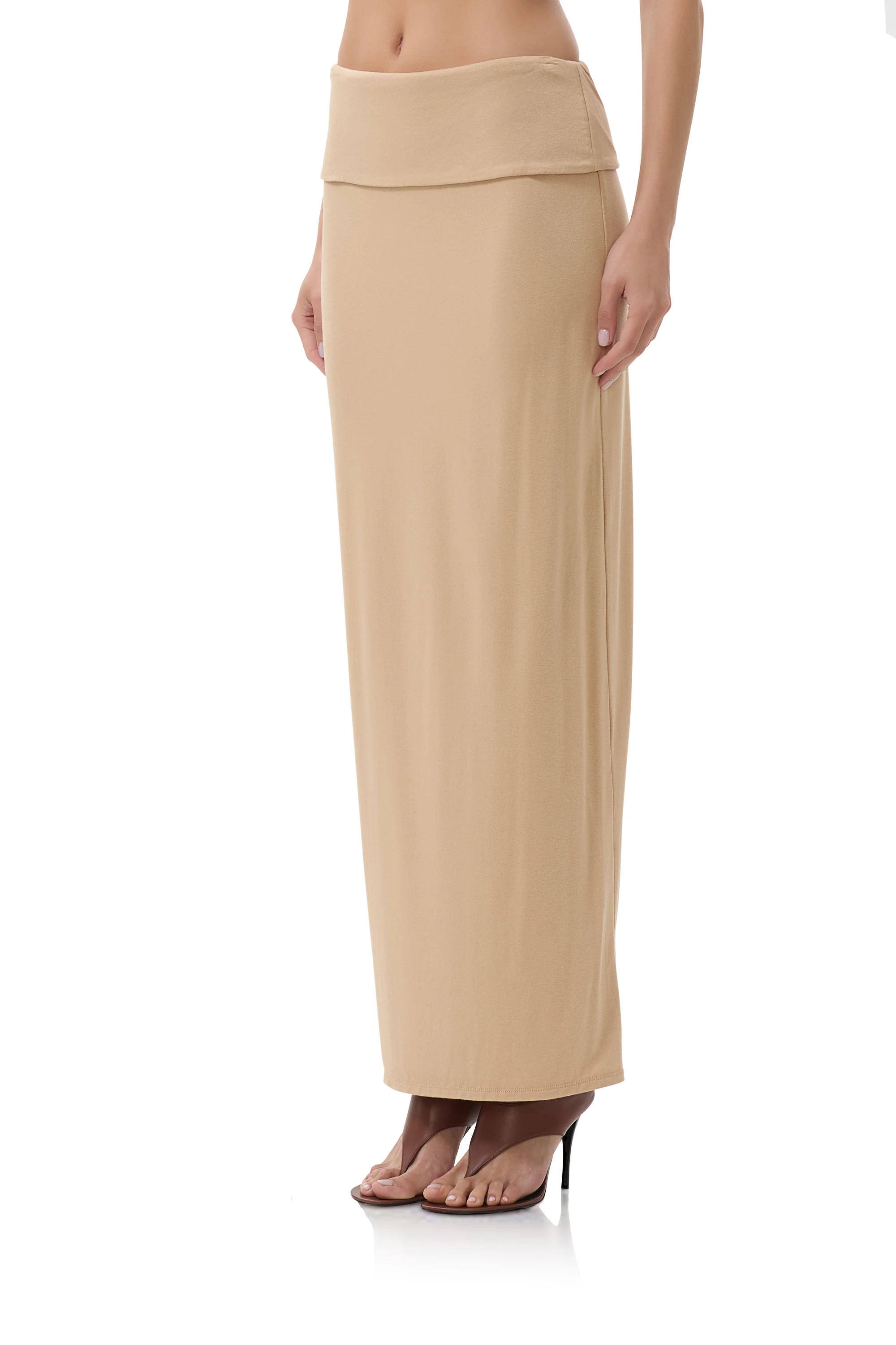 Esin Maxi Skirt - Praline - Image 3