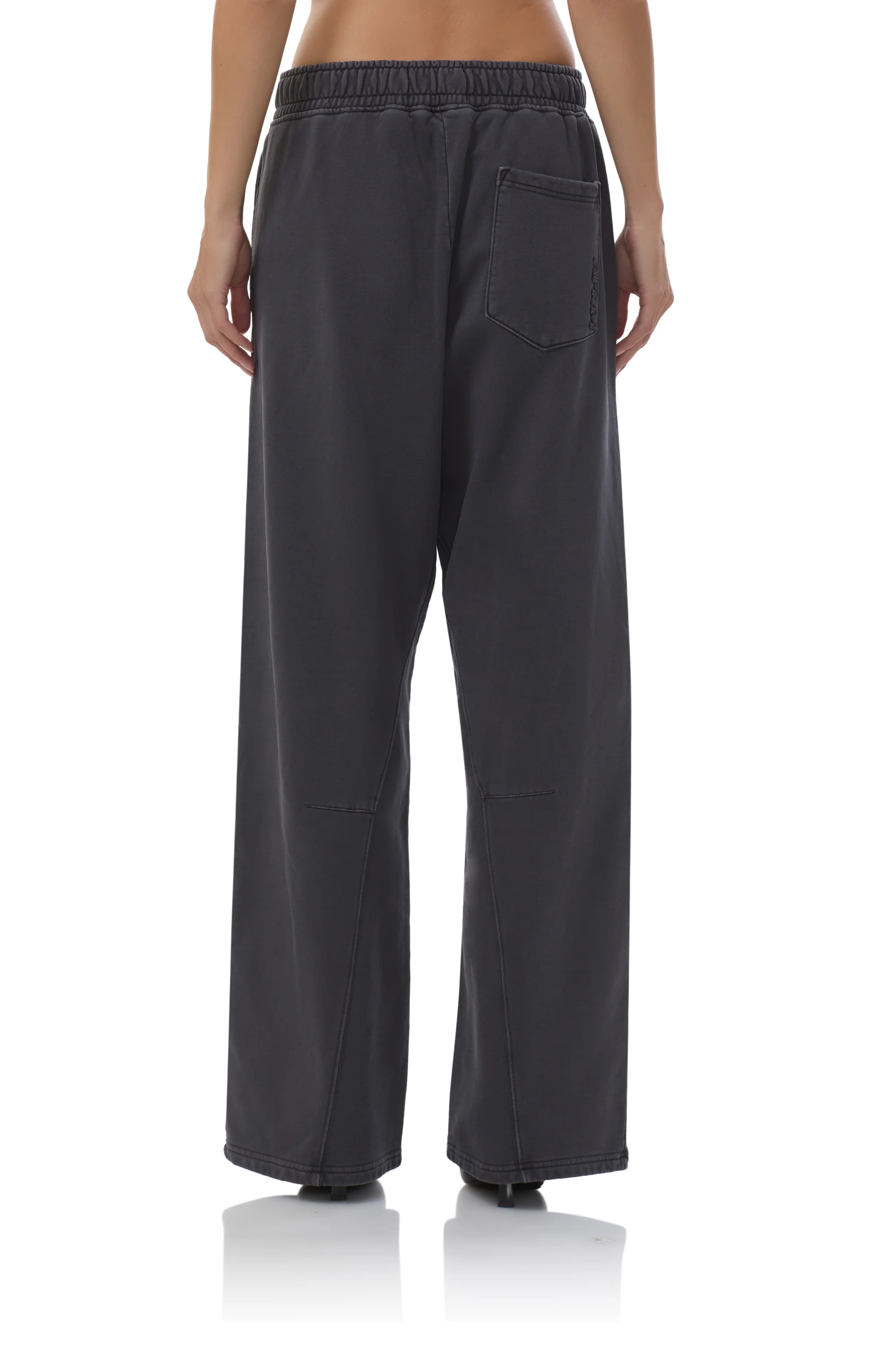 Finely Straight Leg Sweatpant - Onyx - Image 5
