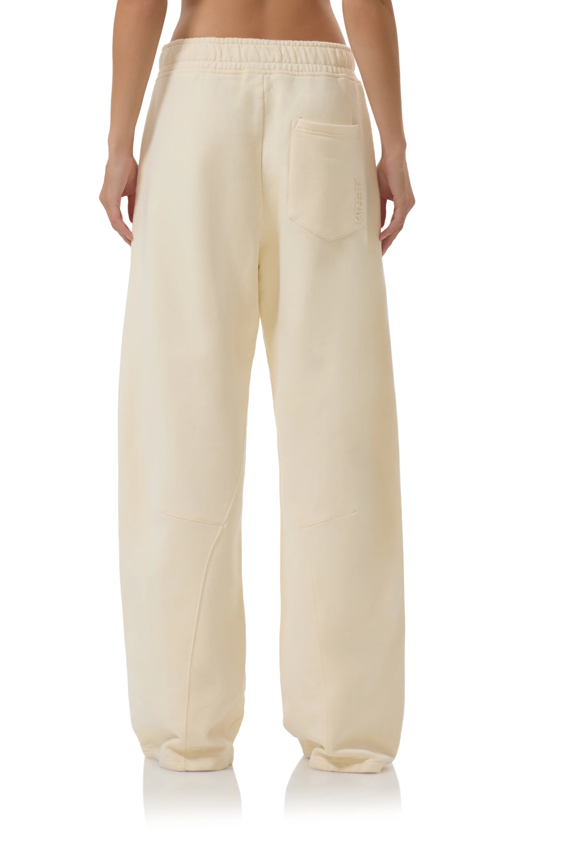 Finely Straight Leg Sweatpant - Vintage White - Image 6