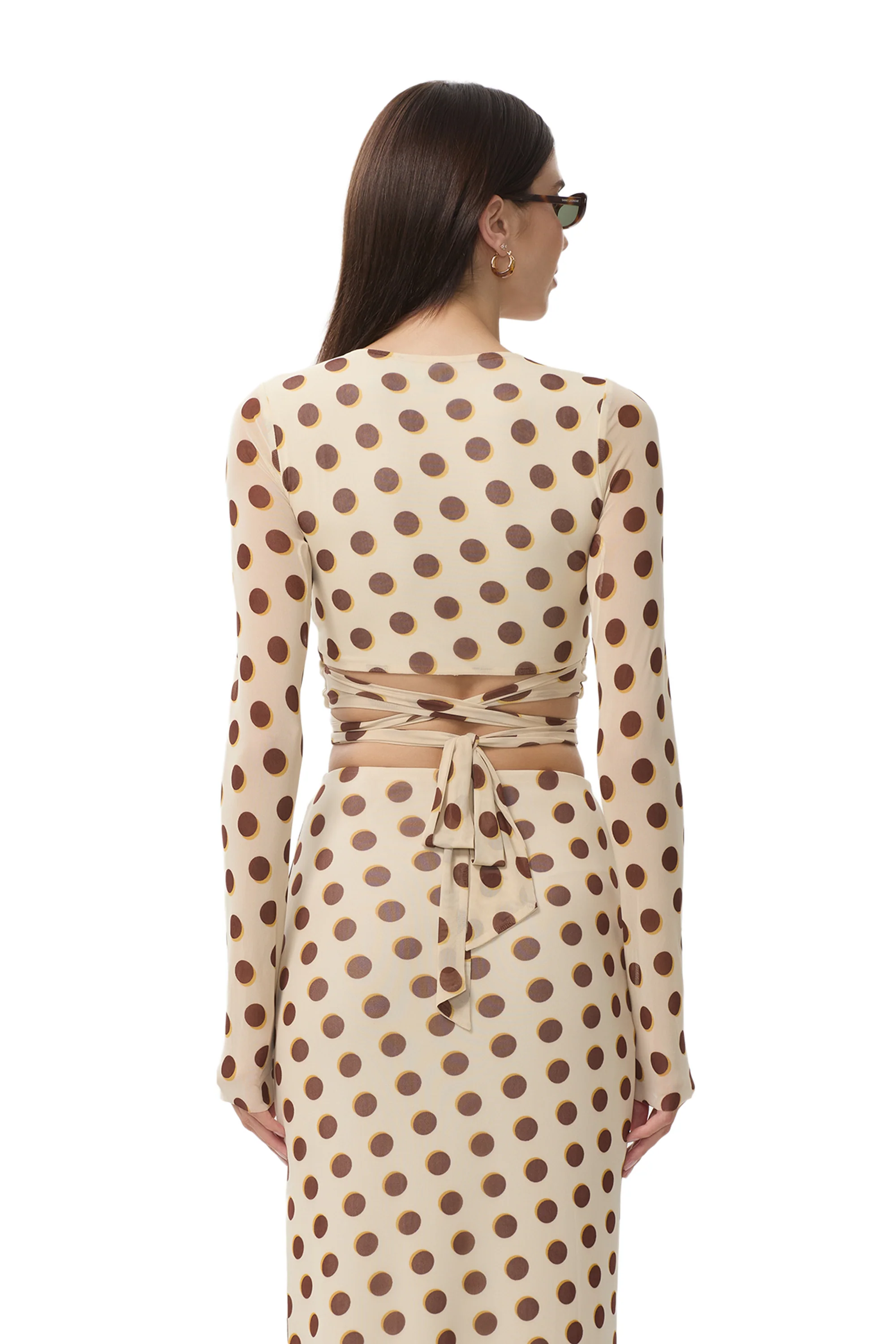 Halsey Top - Gold Halo Dot - Image 4