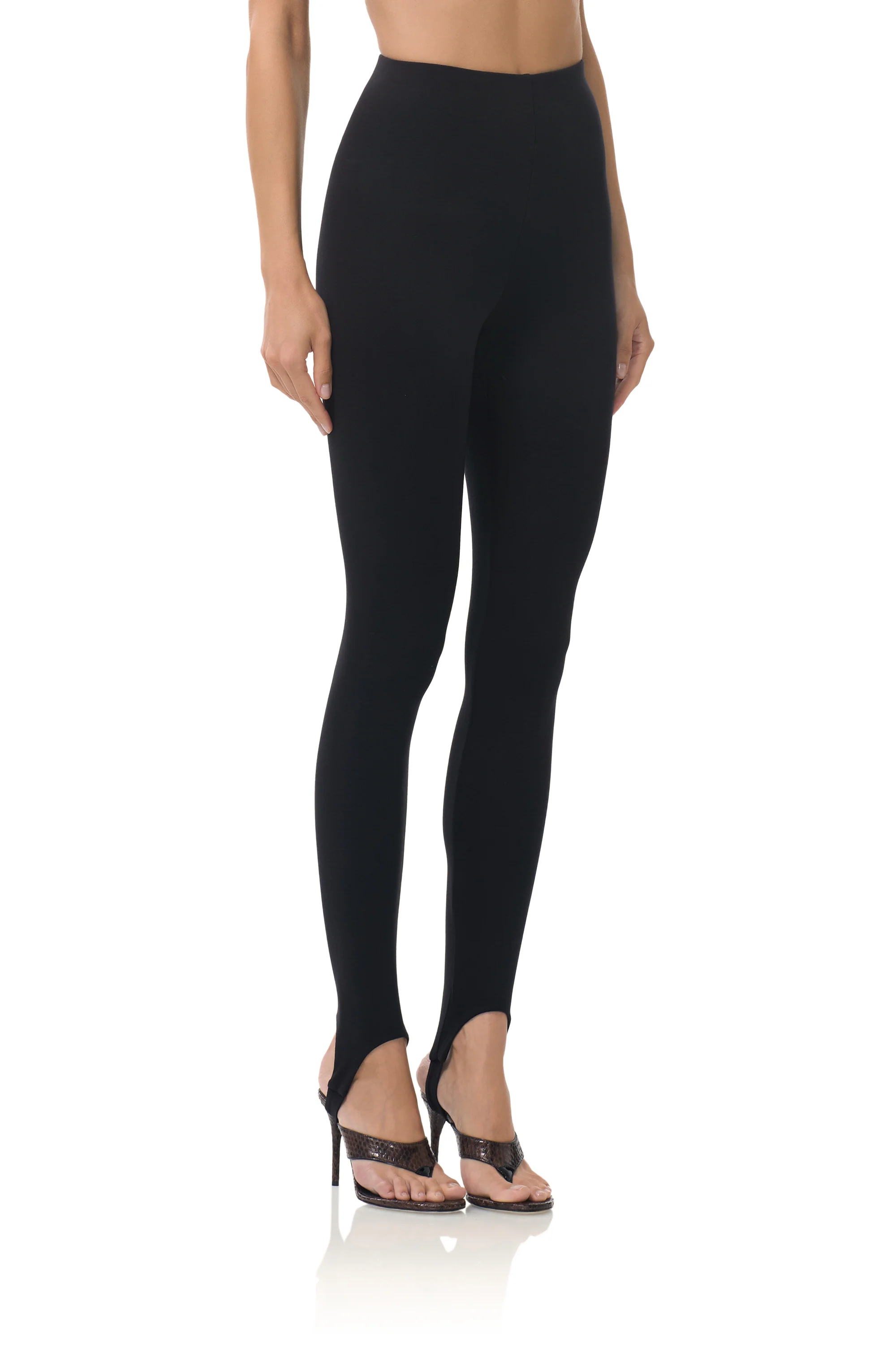 Jasmine Stirrup Legging - Noir - Image 3