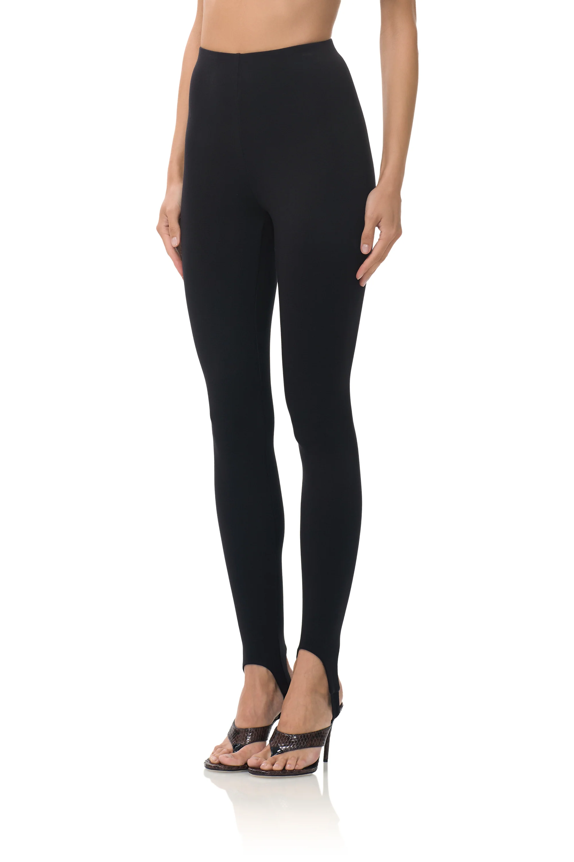 Jasmine Stirrup Legging - Noir - Image 4