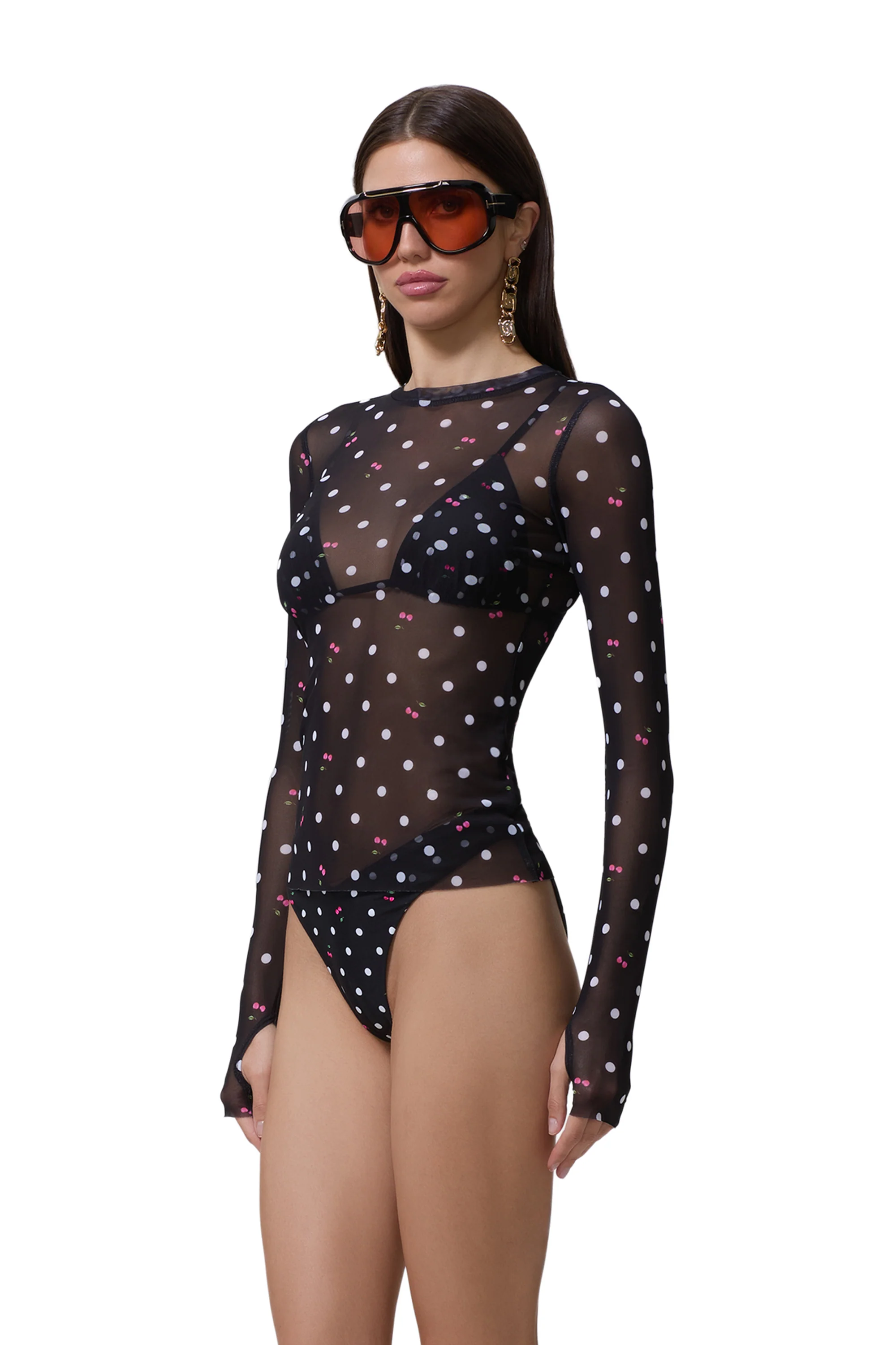 Kaylee Top - Cherry Dots - Image 3