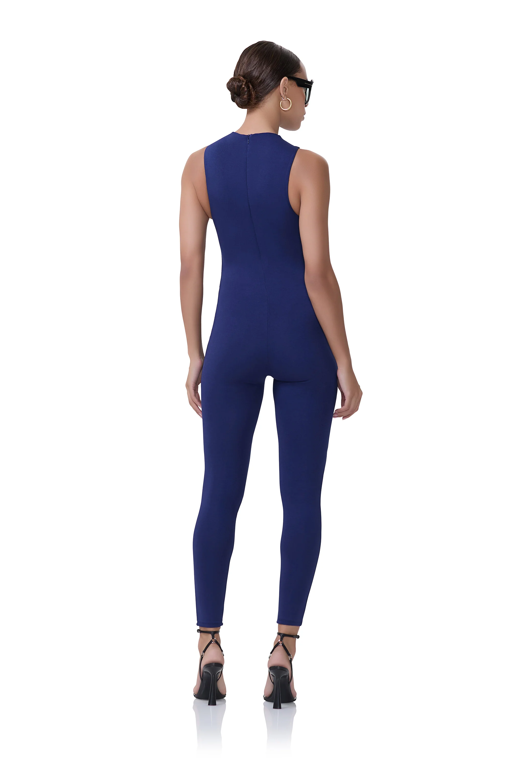 Kiki Jumpsuit - Bright Navy - Image 4