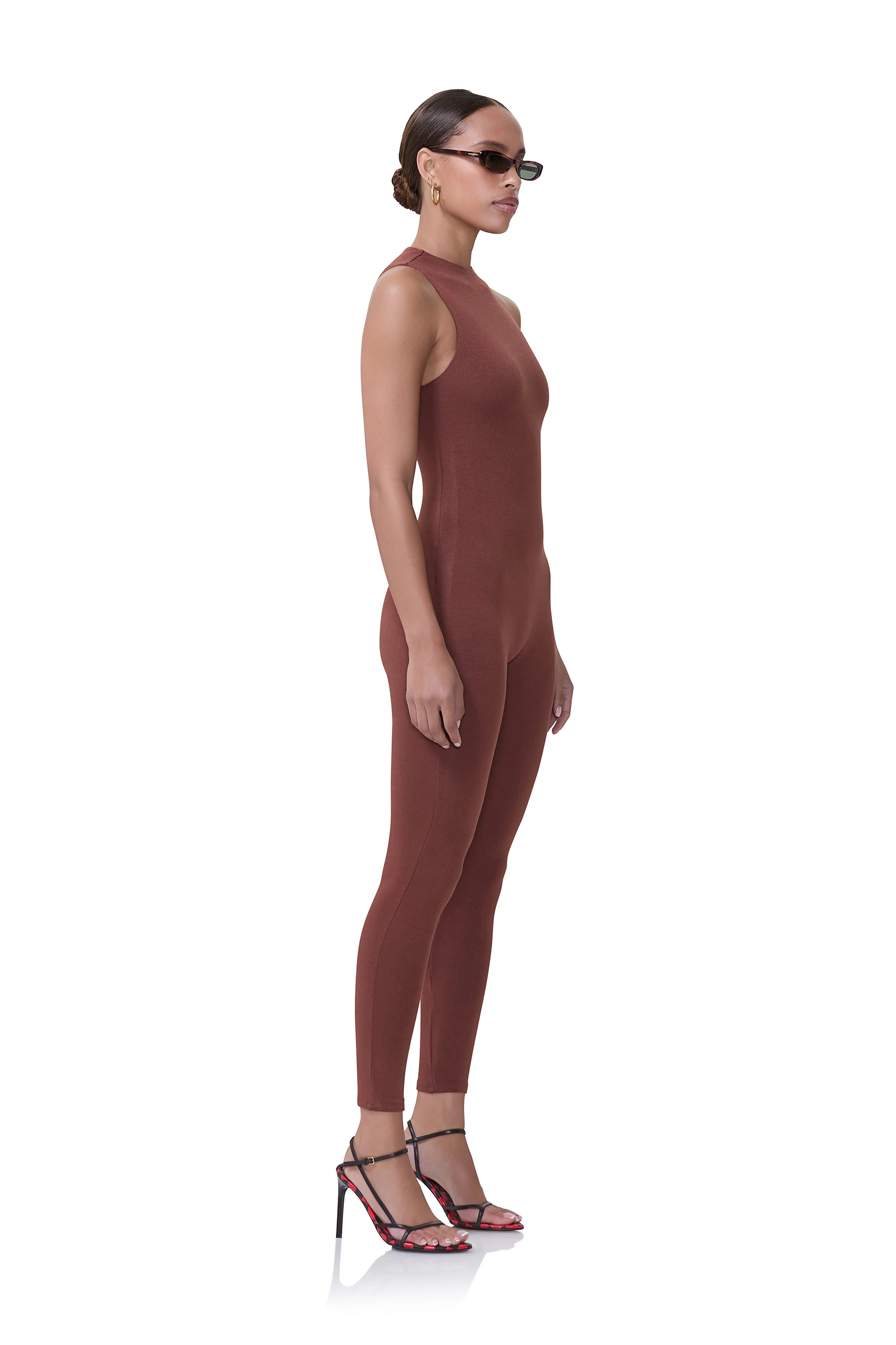Kiki Jumpsuit - Cocoa - Image 3