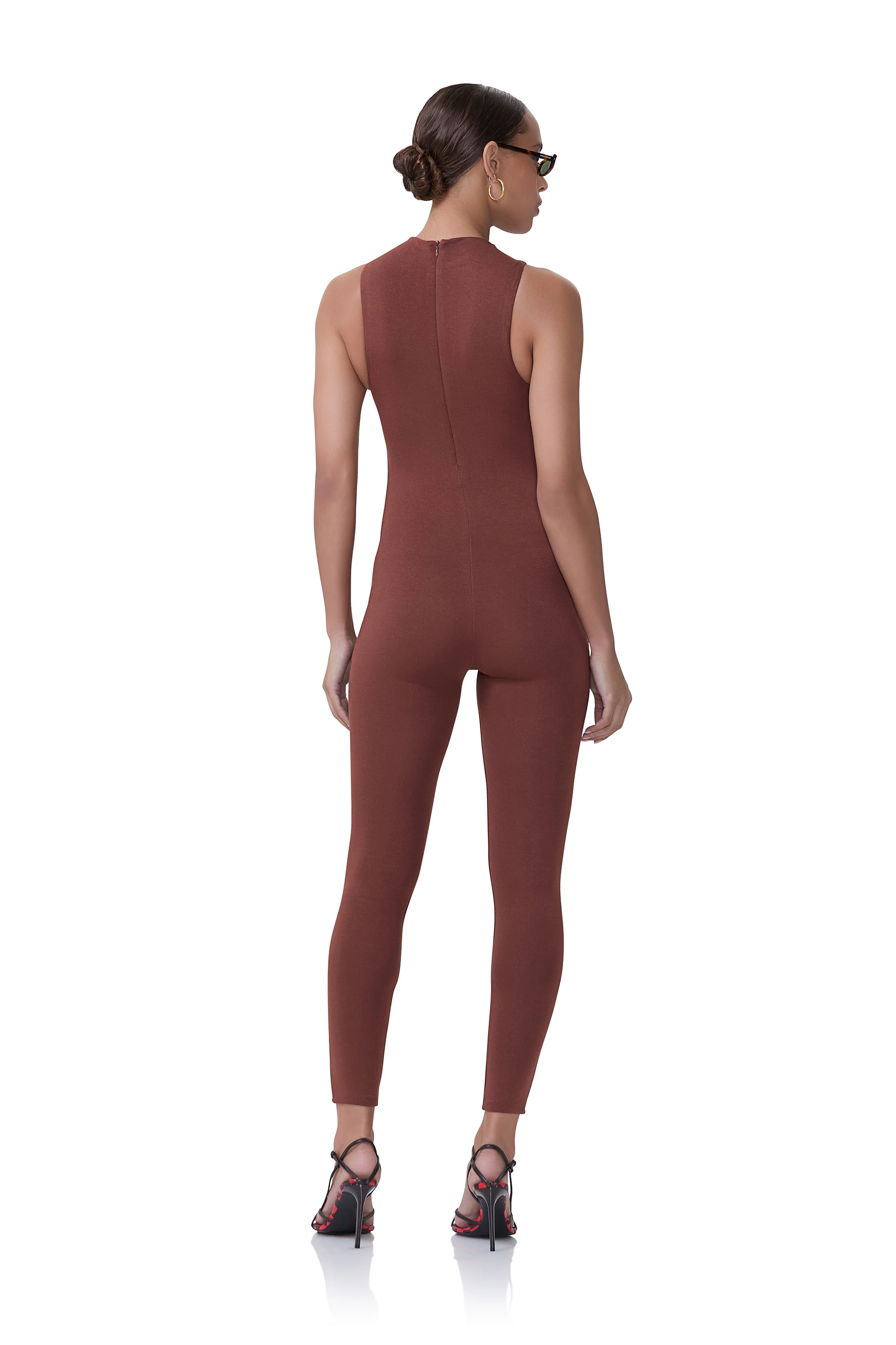 Kiki Jumpsuit - Cocoa - Image 4