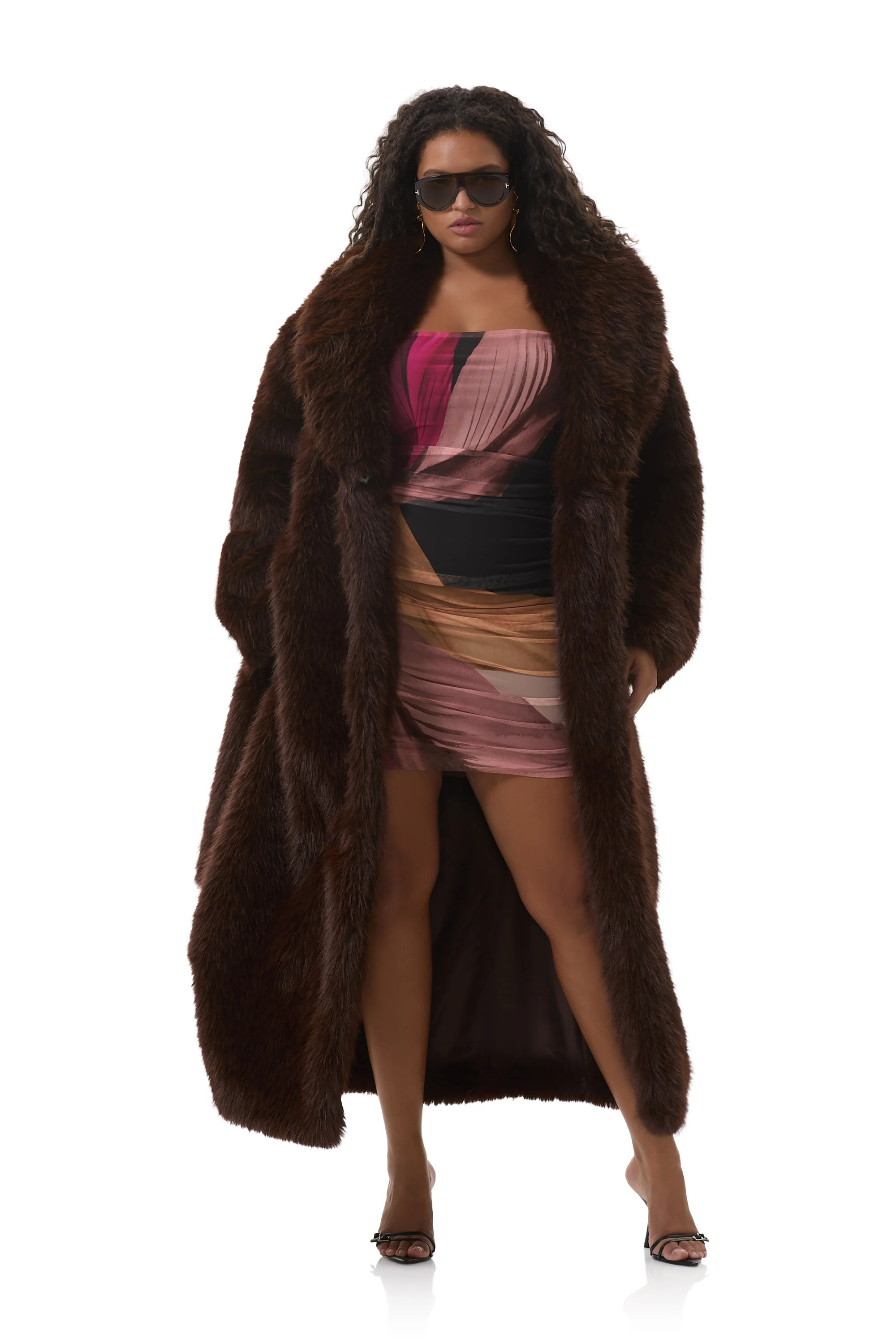 Lisbon Fur Coat - Java - Image 3
