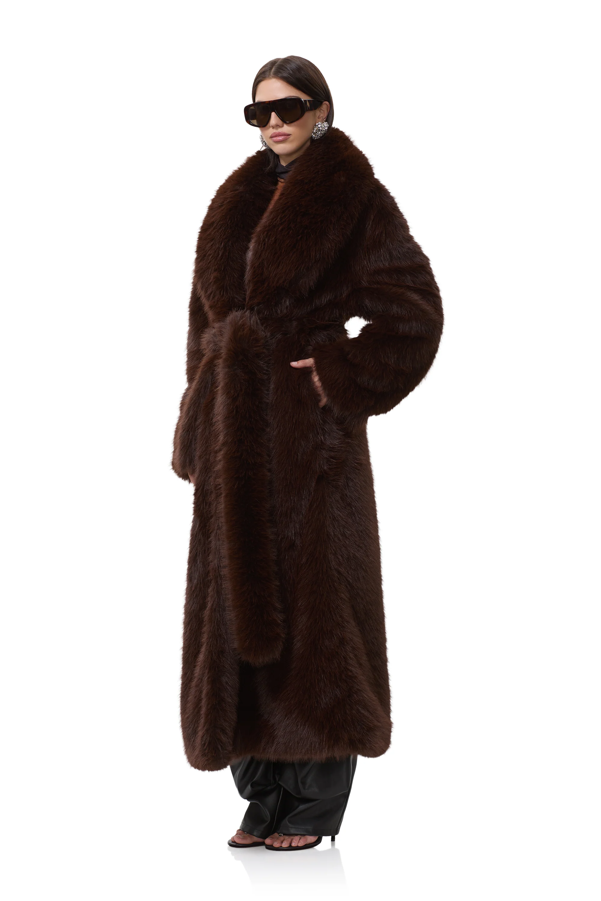Lisbon Fur Coat - Java - Image 4