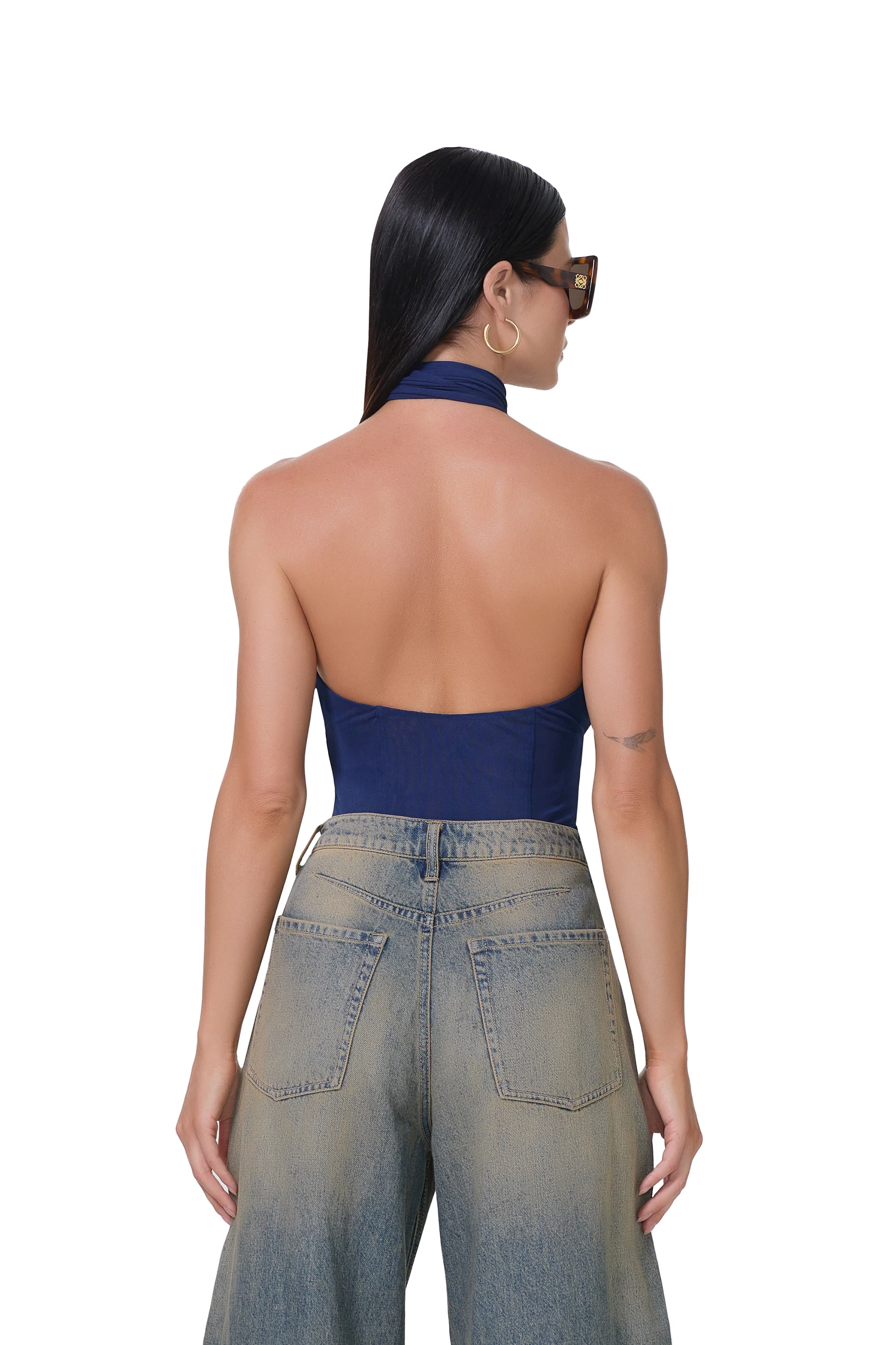 Lune Top - Bright Navy - Image 4