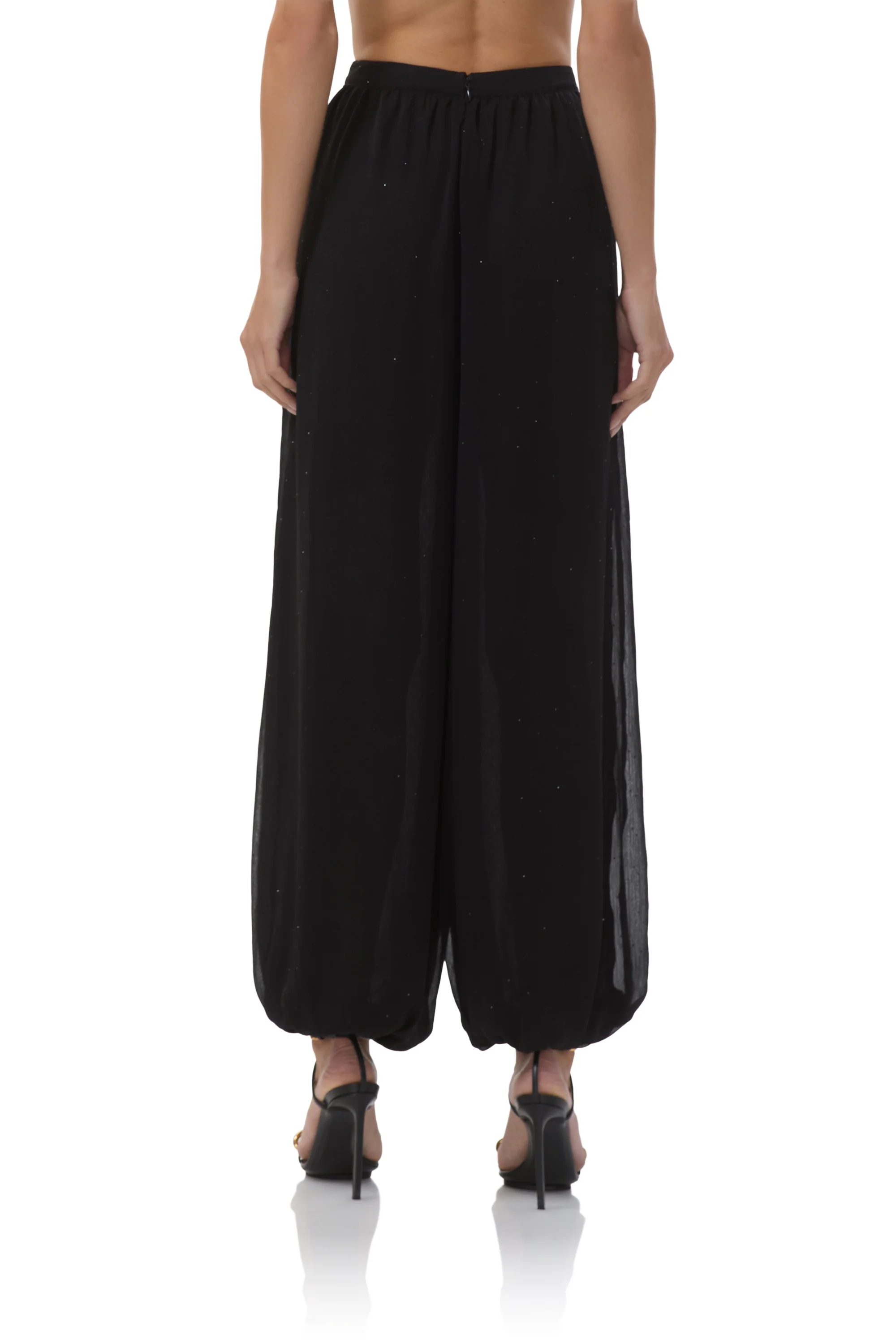 Lyerly Rhinestone Pant - Noir - Image 5