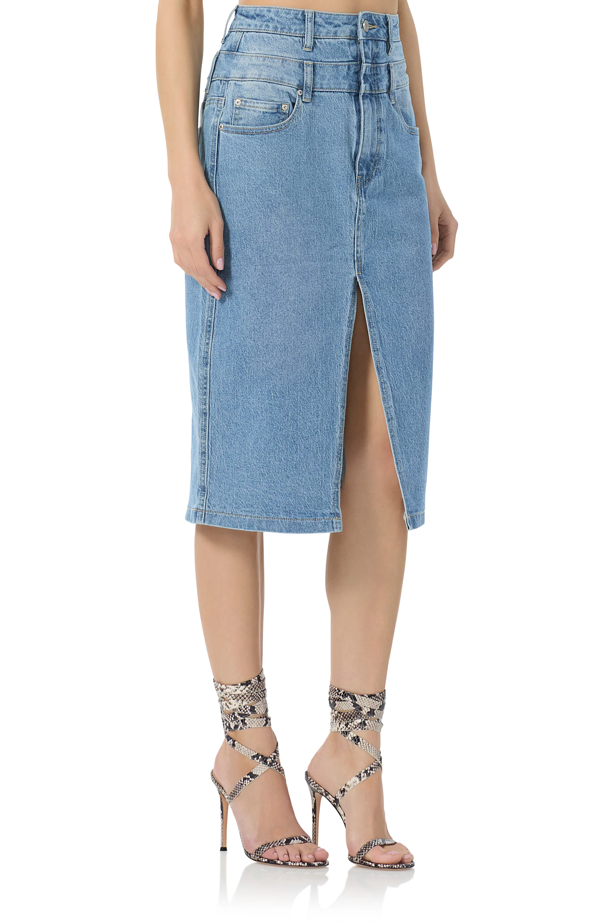 Maison Midi Skirt - South Pacific Wash - Image 3