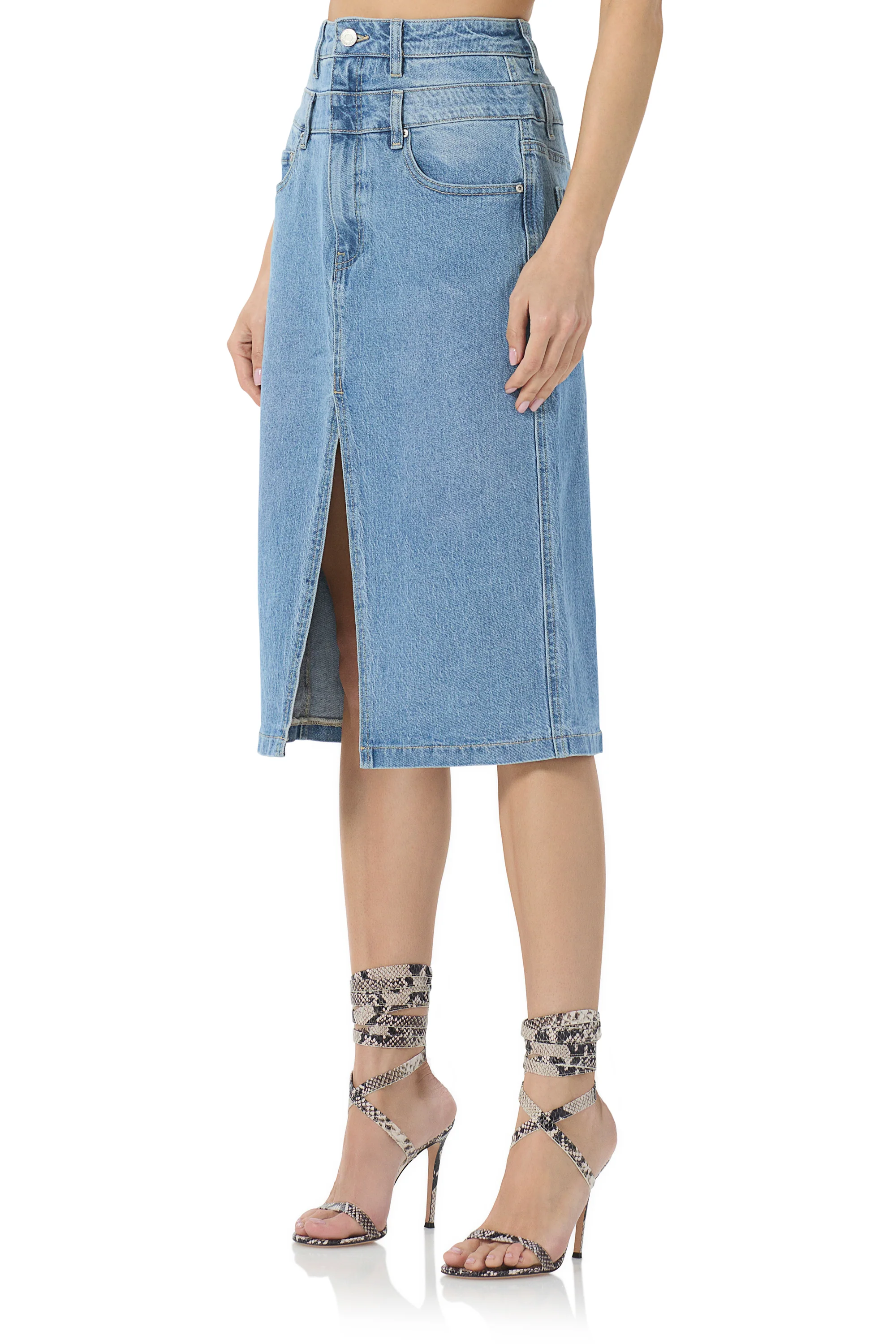 Maison Midi Skirt - South Pacific Wash - Image 4
