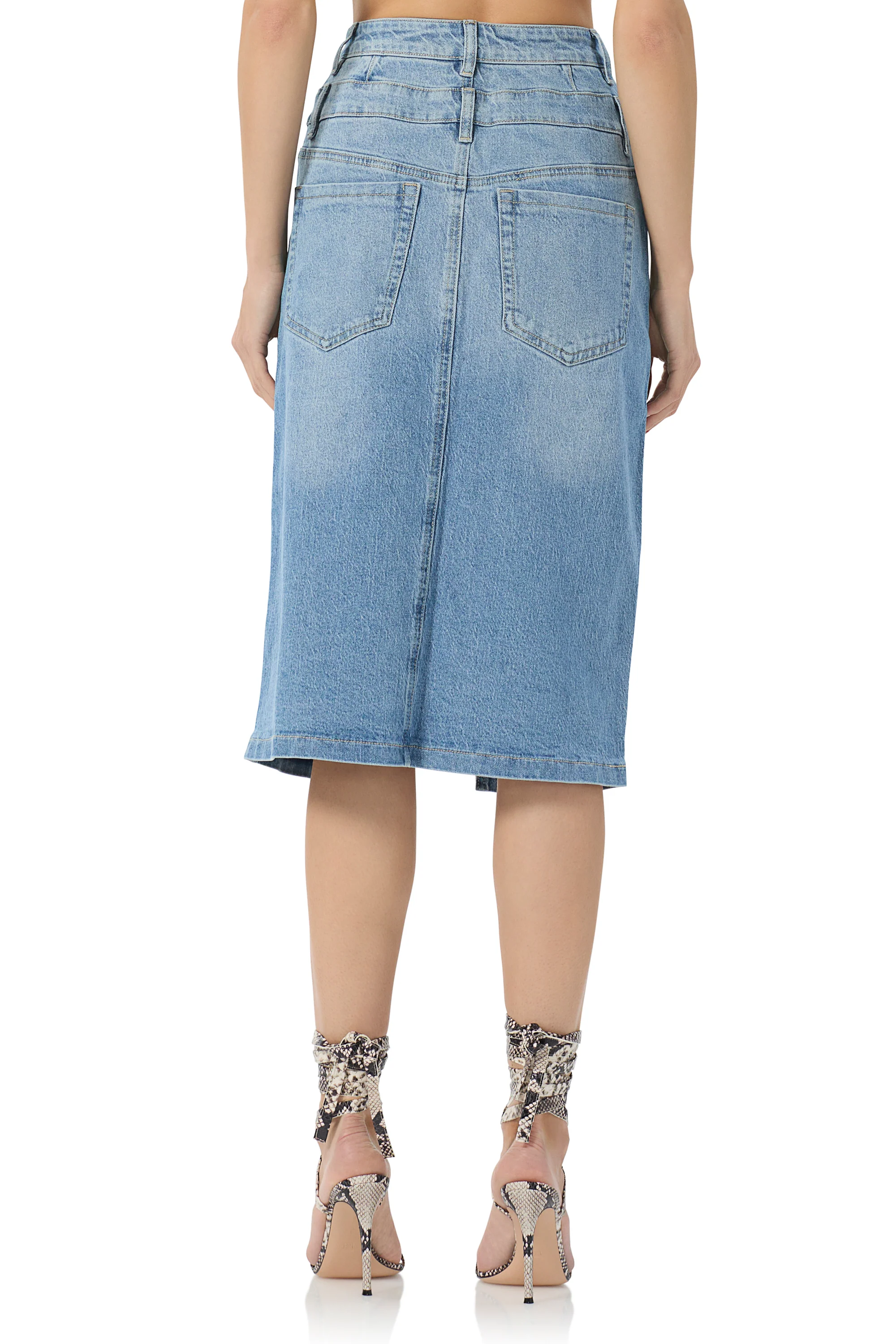 Maison Midi Skirt - South Pacific Wash - Image 5