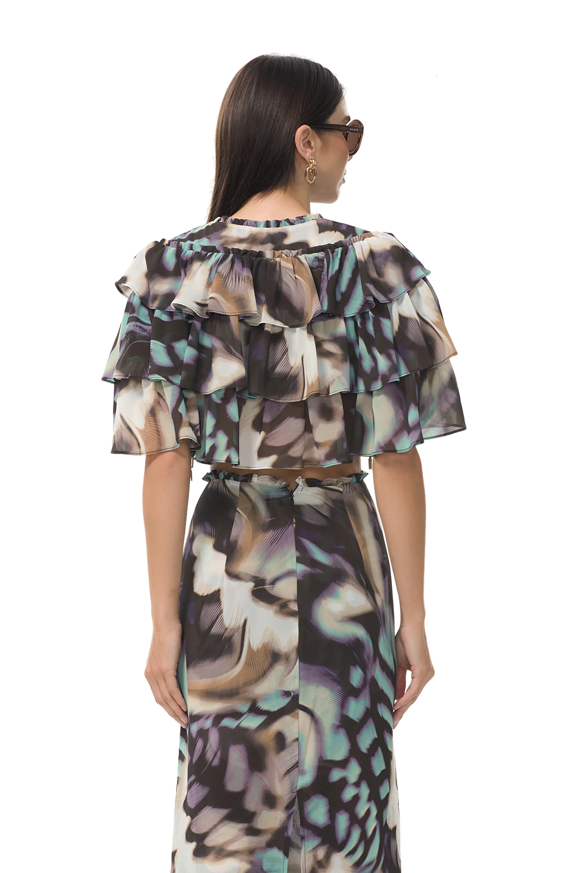 Manon Top - Feather Swirl - Image 4