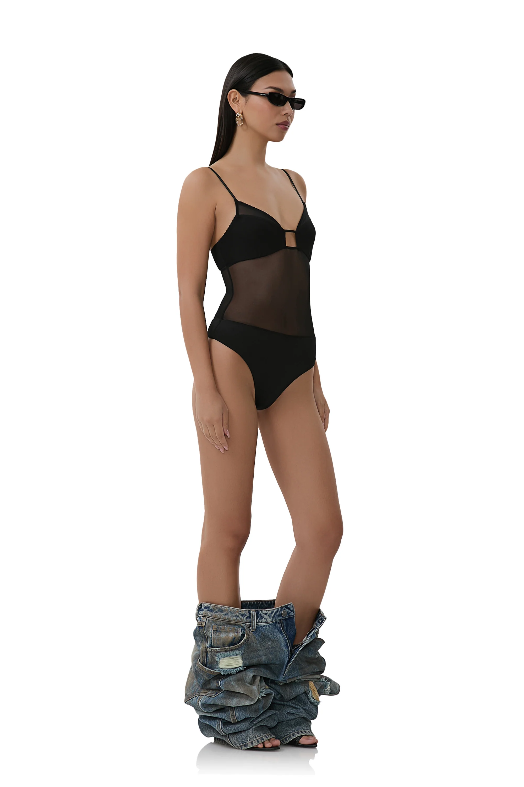 Myra Bodysuit - Noir - Image 3