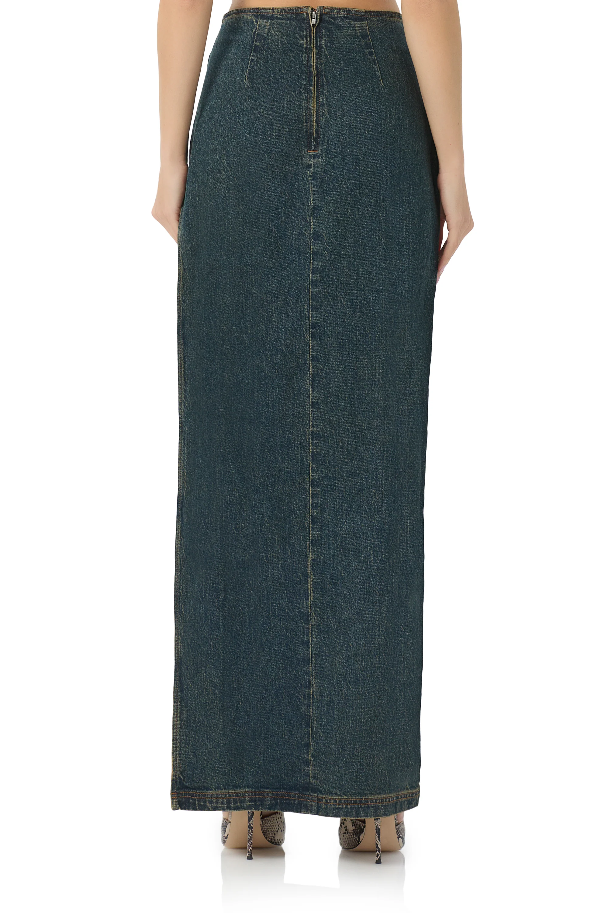 Nadia Maxi Skirt - Tinted Wash - Image 5