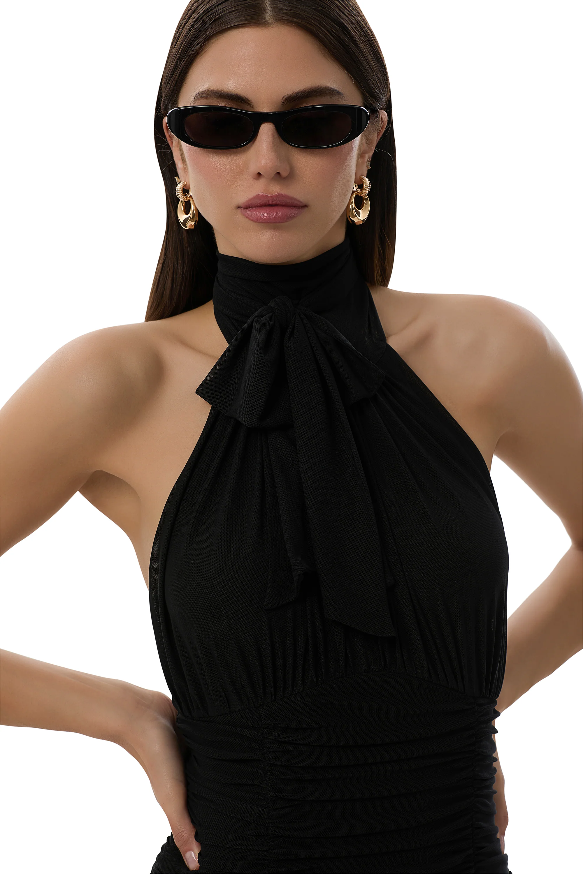 Nikita Dress - Noir - Image 5