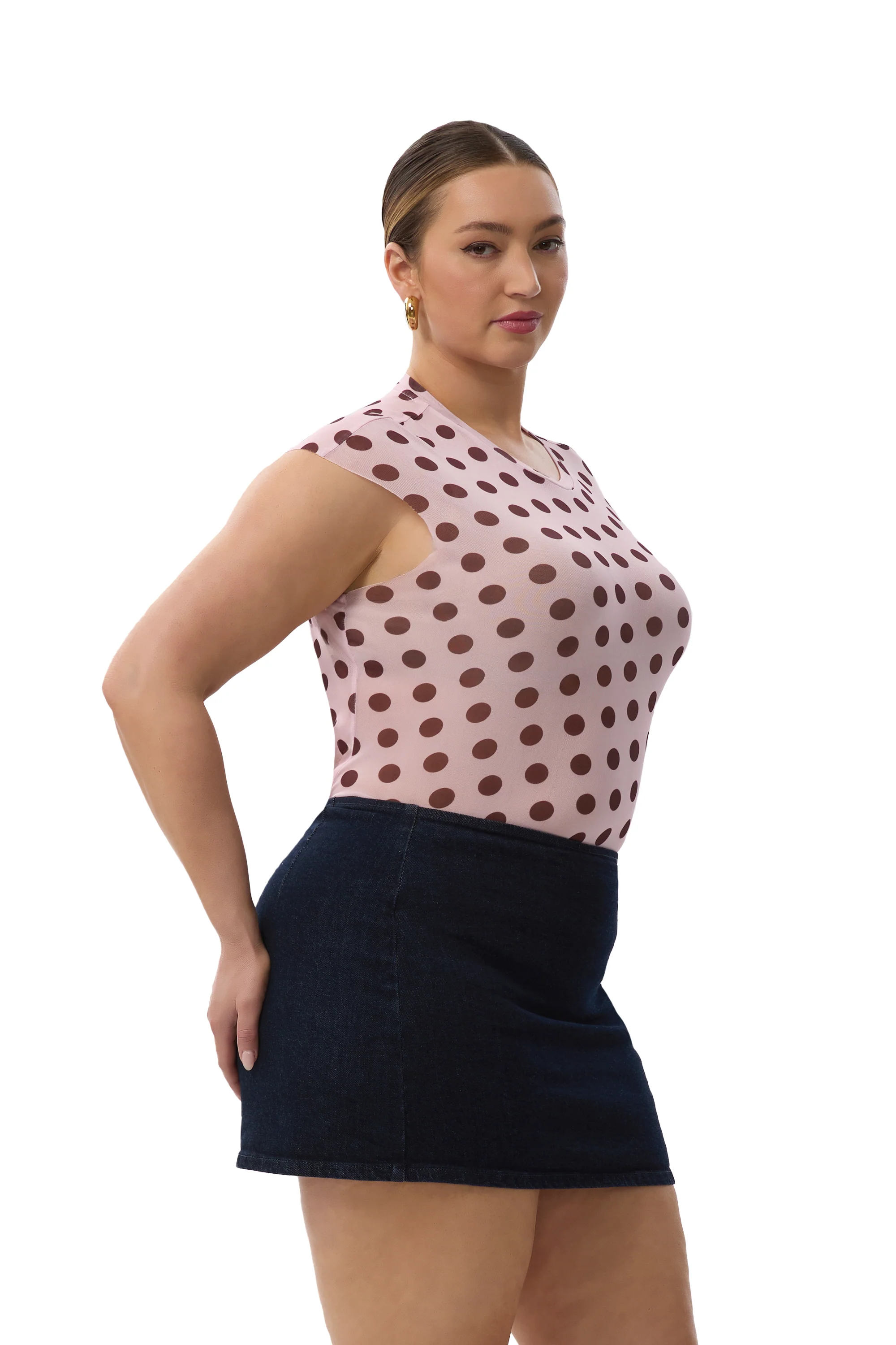 Nina Top - Rose Dot - Image 4
