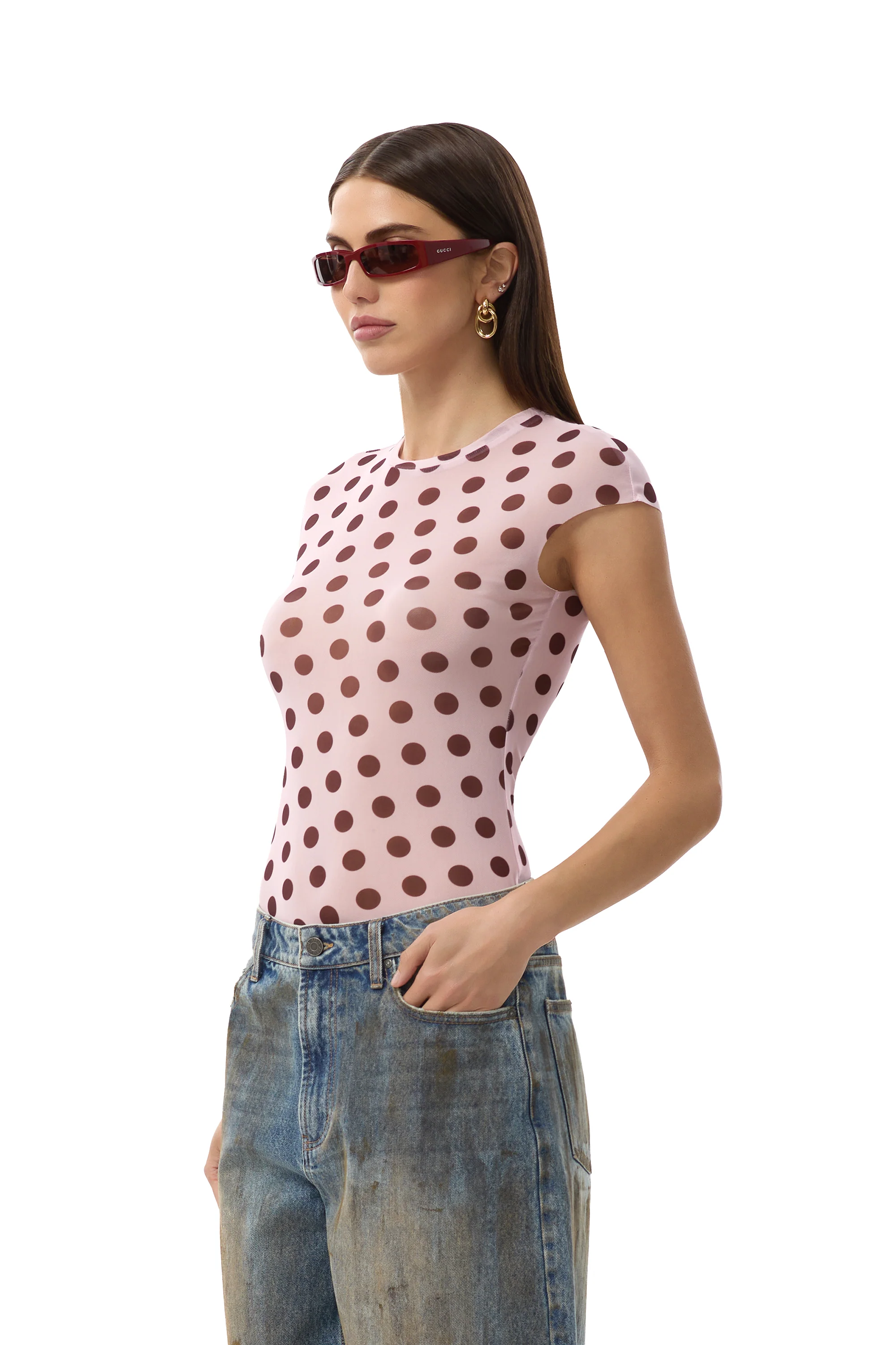 Nina Top - Rose Dot - Image 5