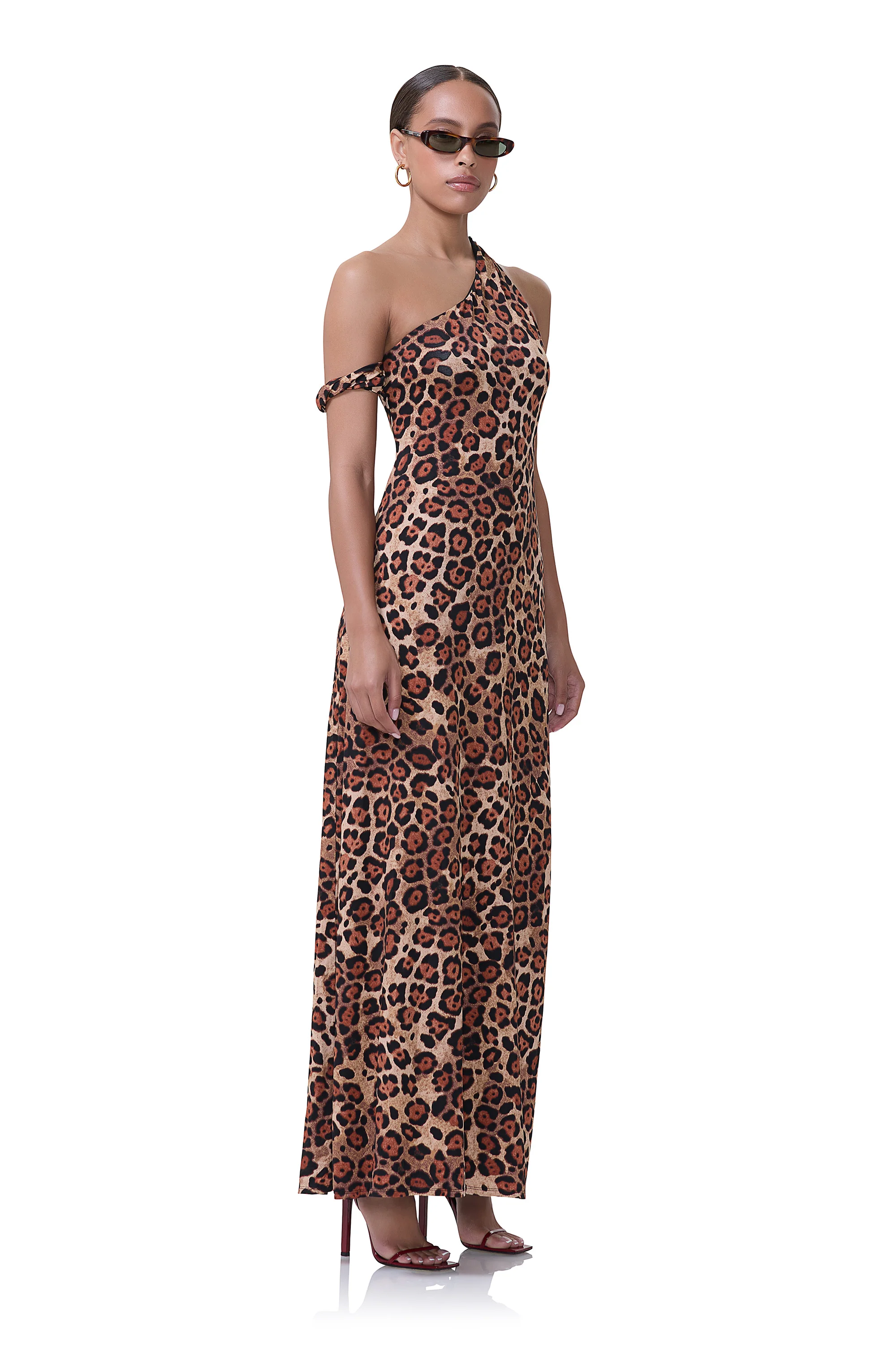 Paulette Dress - Cocoa Leopard - Image 3