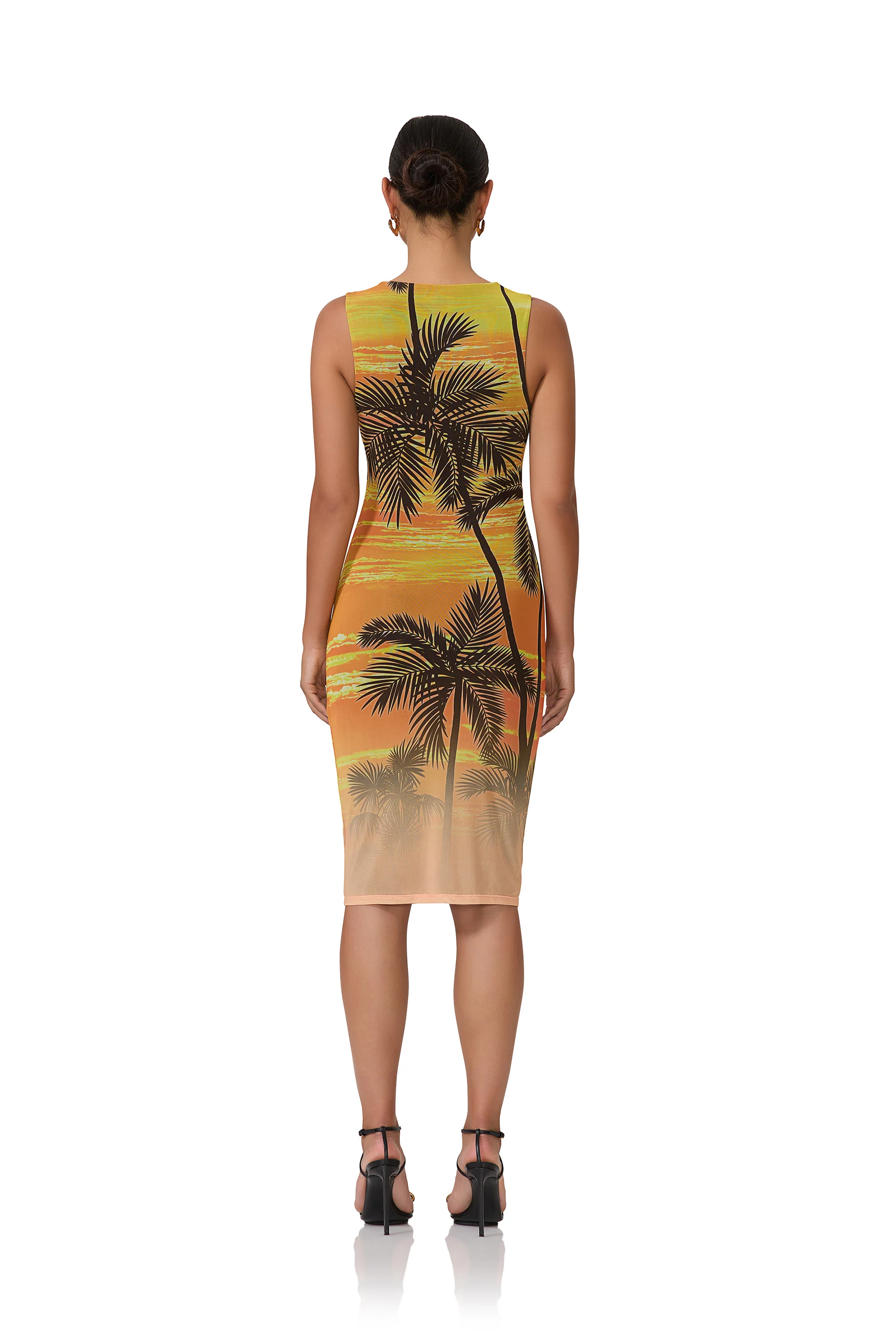 Rheana Dress - Sunrise Palms - Image 4