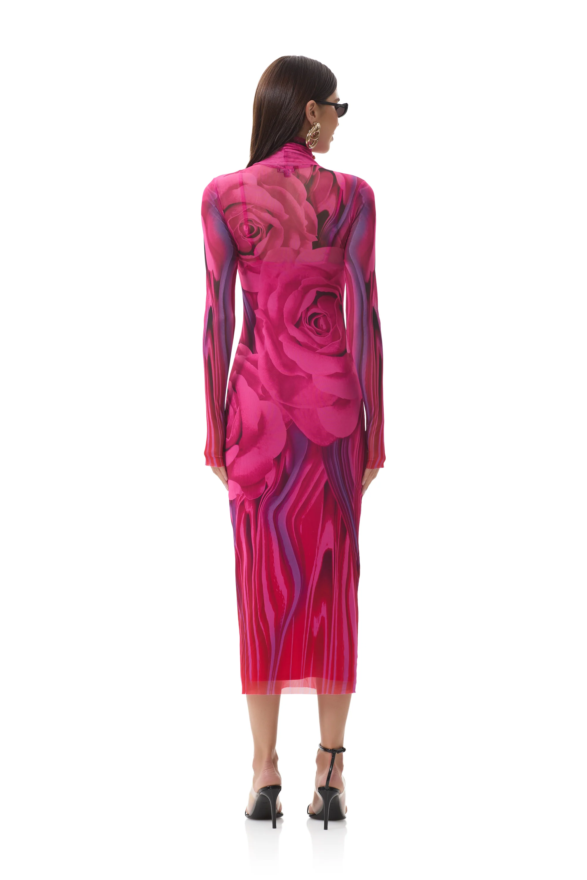 Shailene Dress - Fuchsia Rose - Image 7