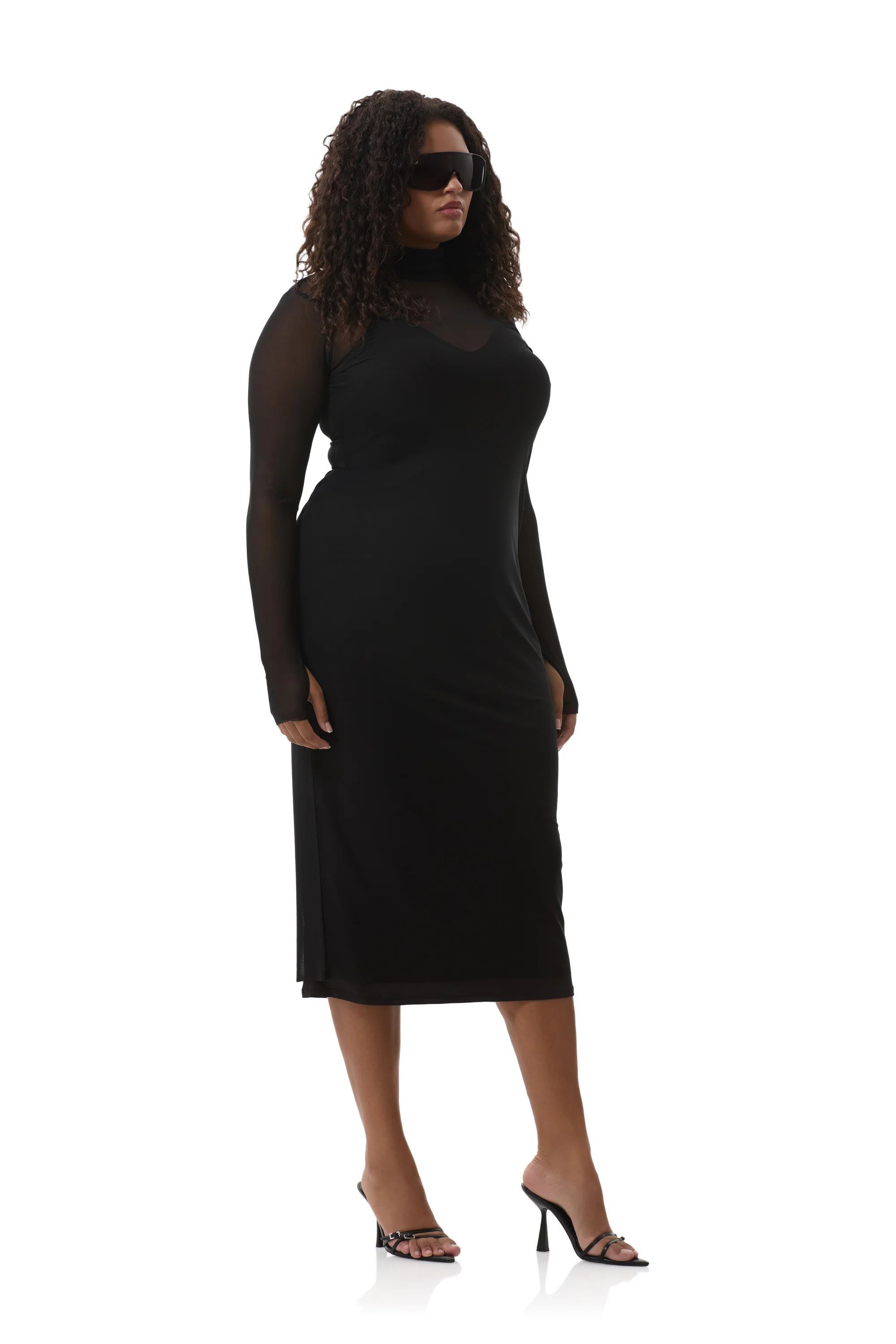 Shailene Dress - Noir - Image 4