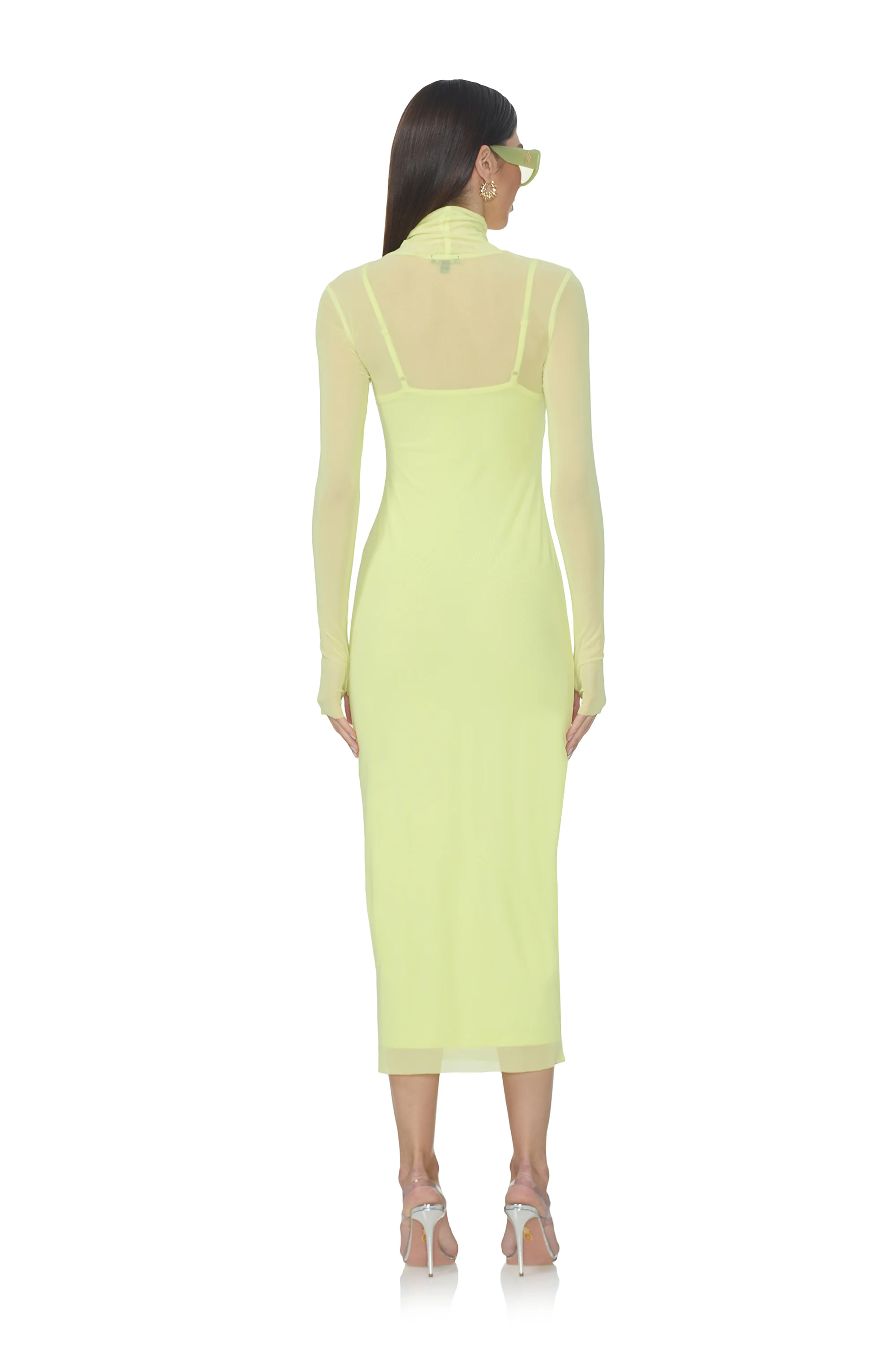 Shailene Dress - Sunny Lime - Image 4