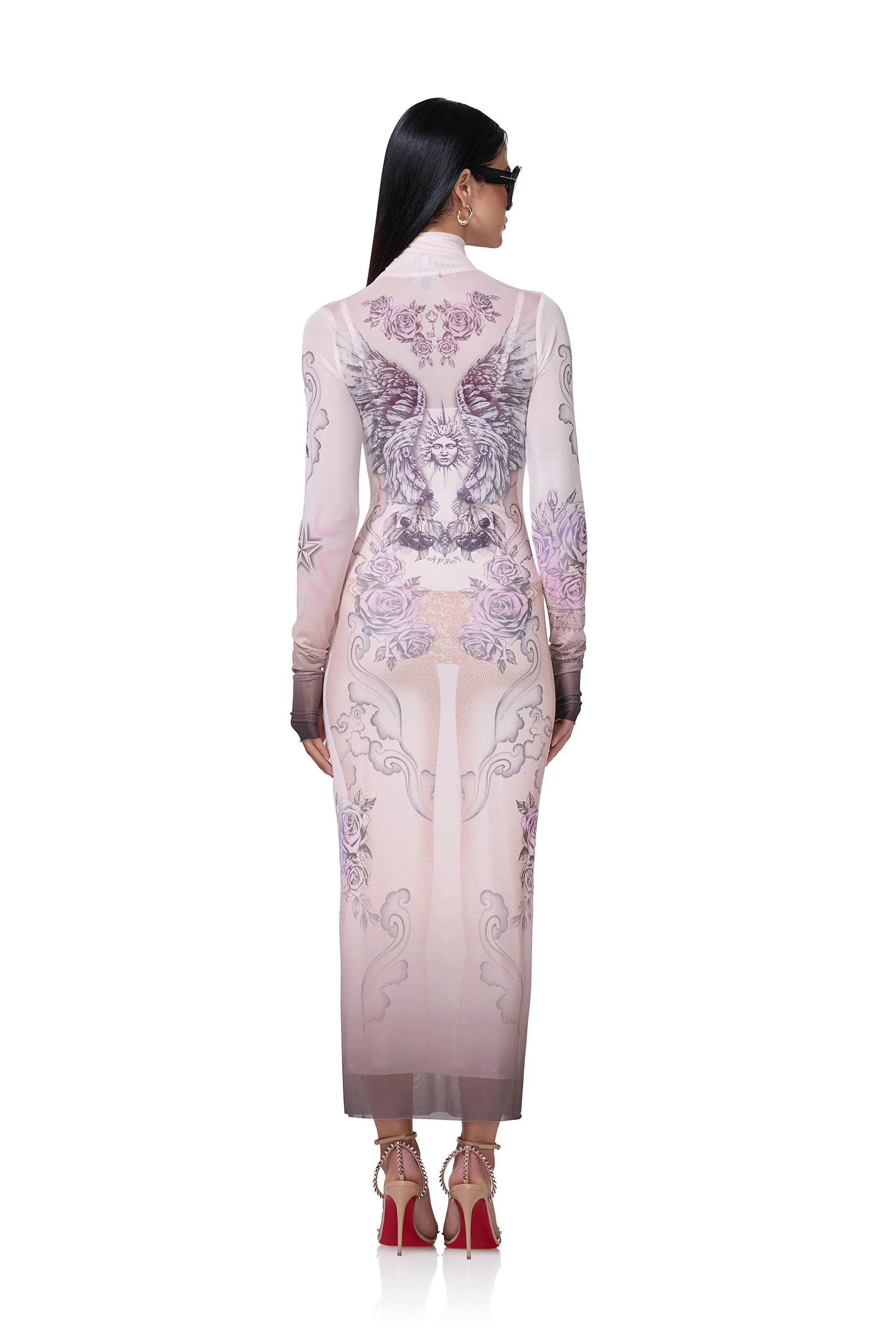 Shailene Dress - Lilac Tattoo - Image 4