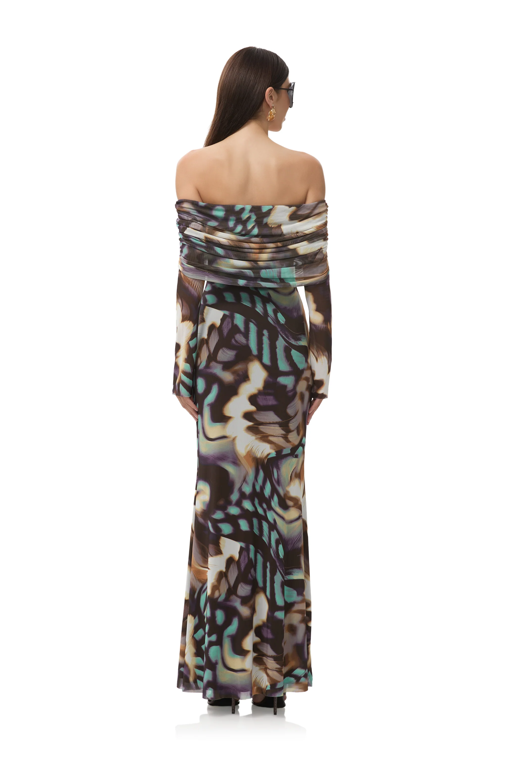 Thelma Dress - Feather Swirl - Image 7