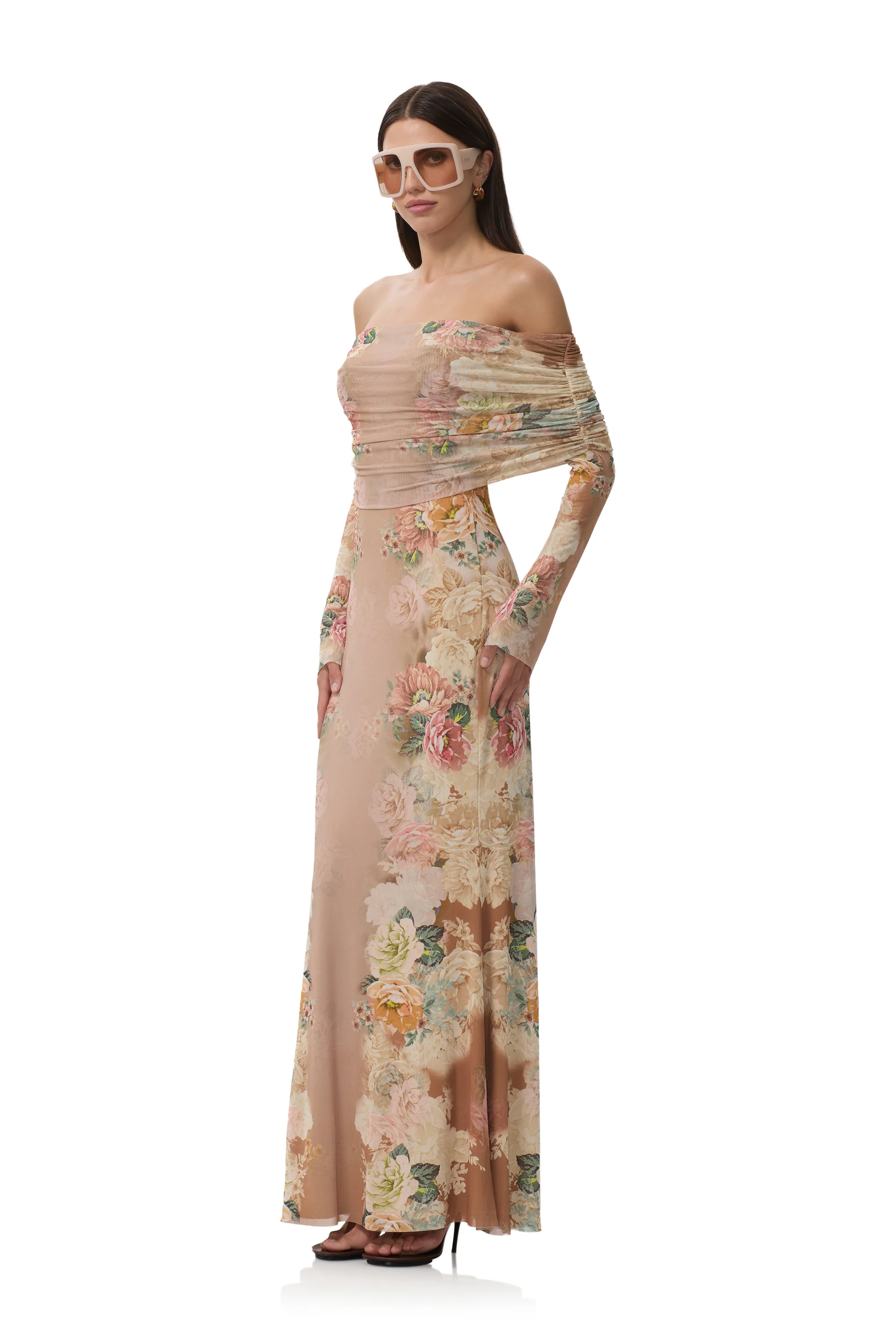 Thelma Dress - Honey Rose Frame - Image 3