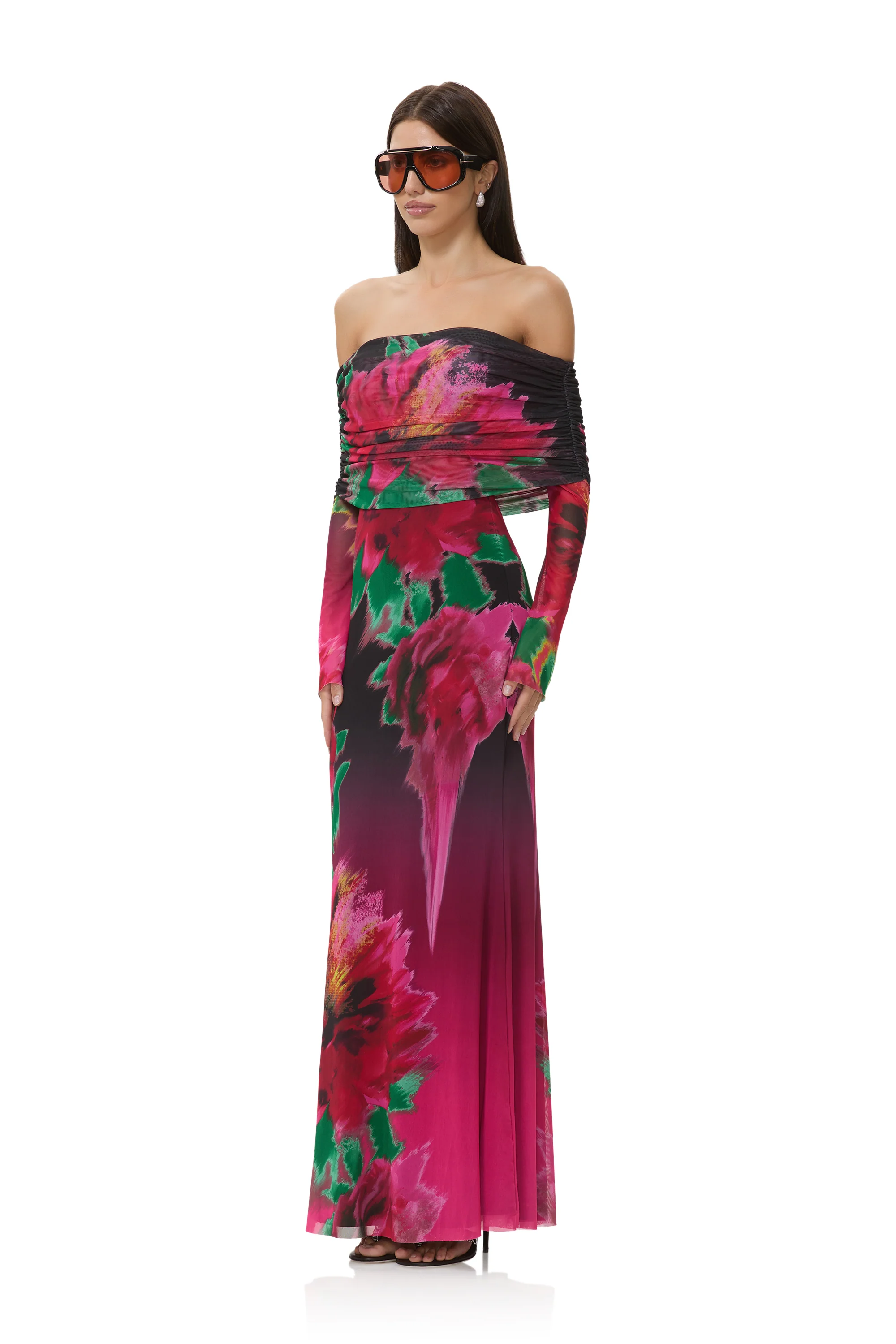 Thelma Dress - Pink Blur Blossom - Image 5