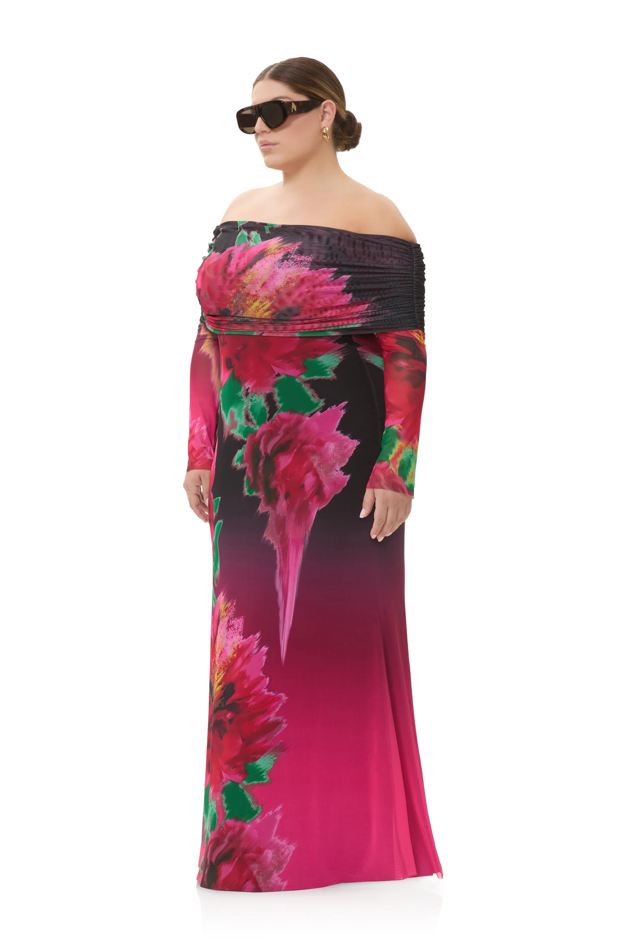 Thelma Dress - Pink Blur Blossom - Image 6