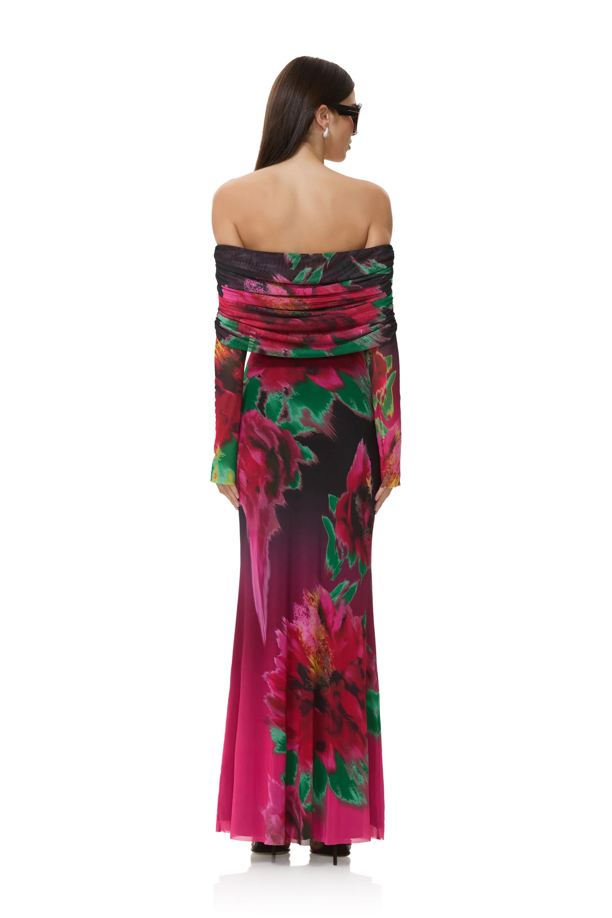 Thelma Dress - Pink Blur Blossom - Image 7