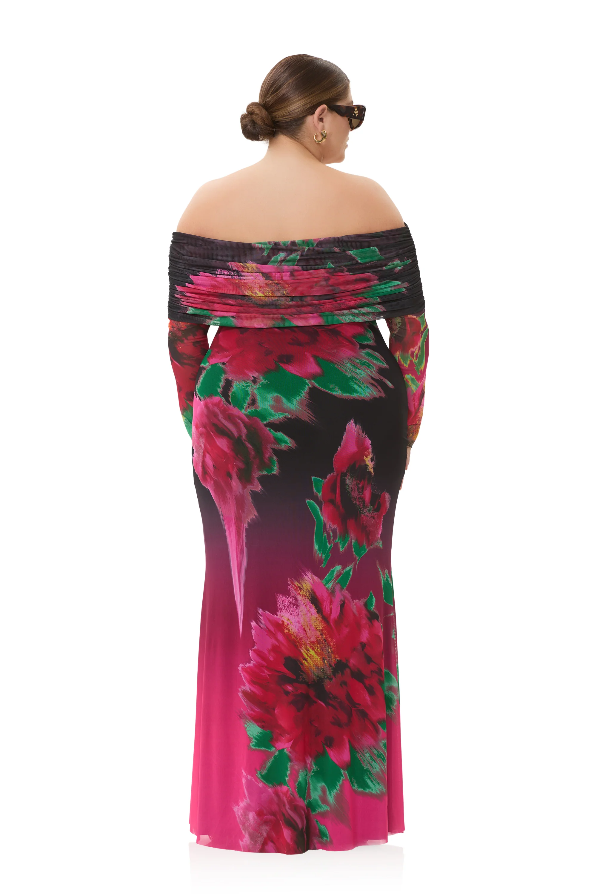 Thelma Dress - Pink Blur Blossom - Image 8
